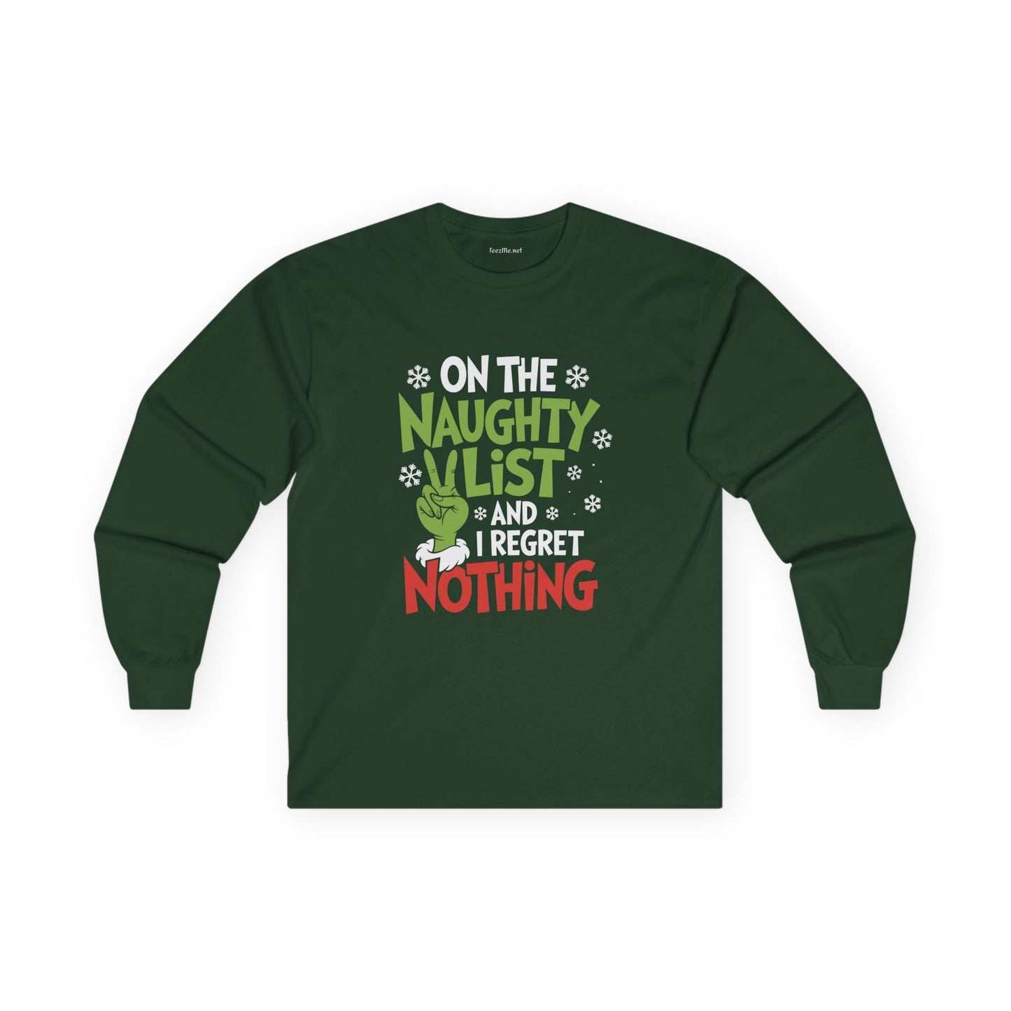 On The Naughty List Unisex Ultra Cotton Long Sleeve Tee