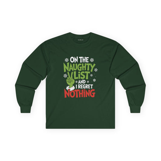 On The Naughty List Unisex Ultra Cotton Long Sleeve Tee