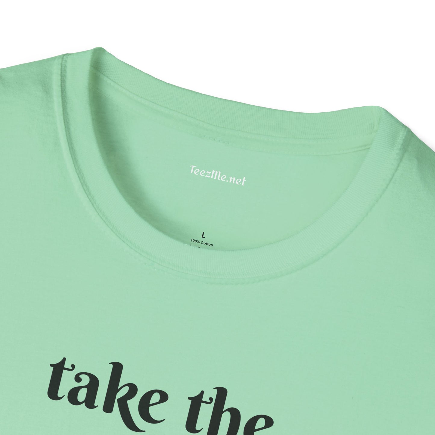 Take the scenic route- Unisex Softstyle T-Shirt 100% Cotton Graphic