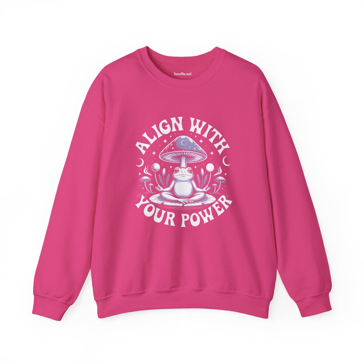 Align With Your Power Frog Unisex Heavy Blend™ Crewneck Sweatshirt