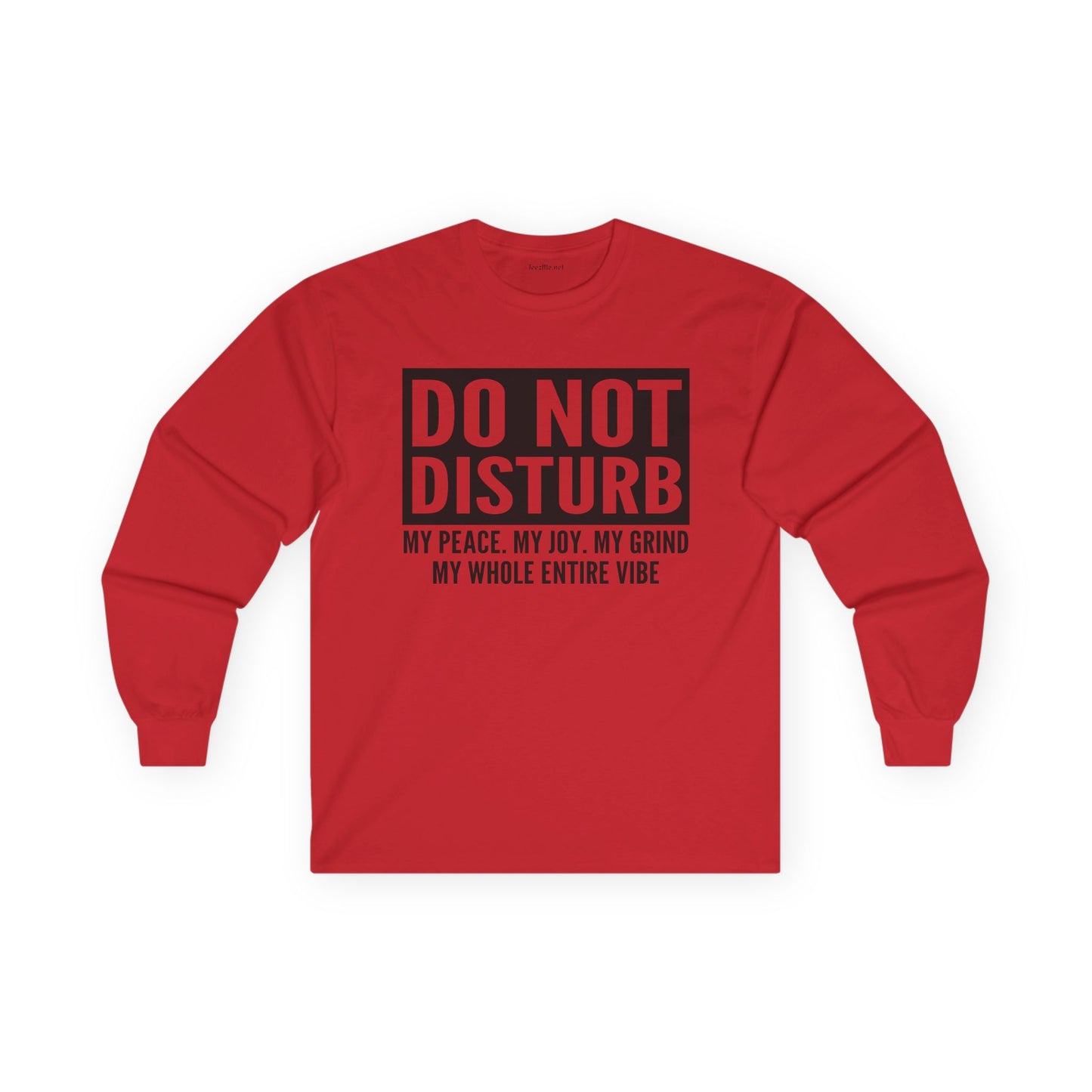 Do Not Disturb Vibe Unisex Ultra Cotton Long Sleeve Tee