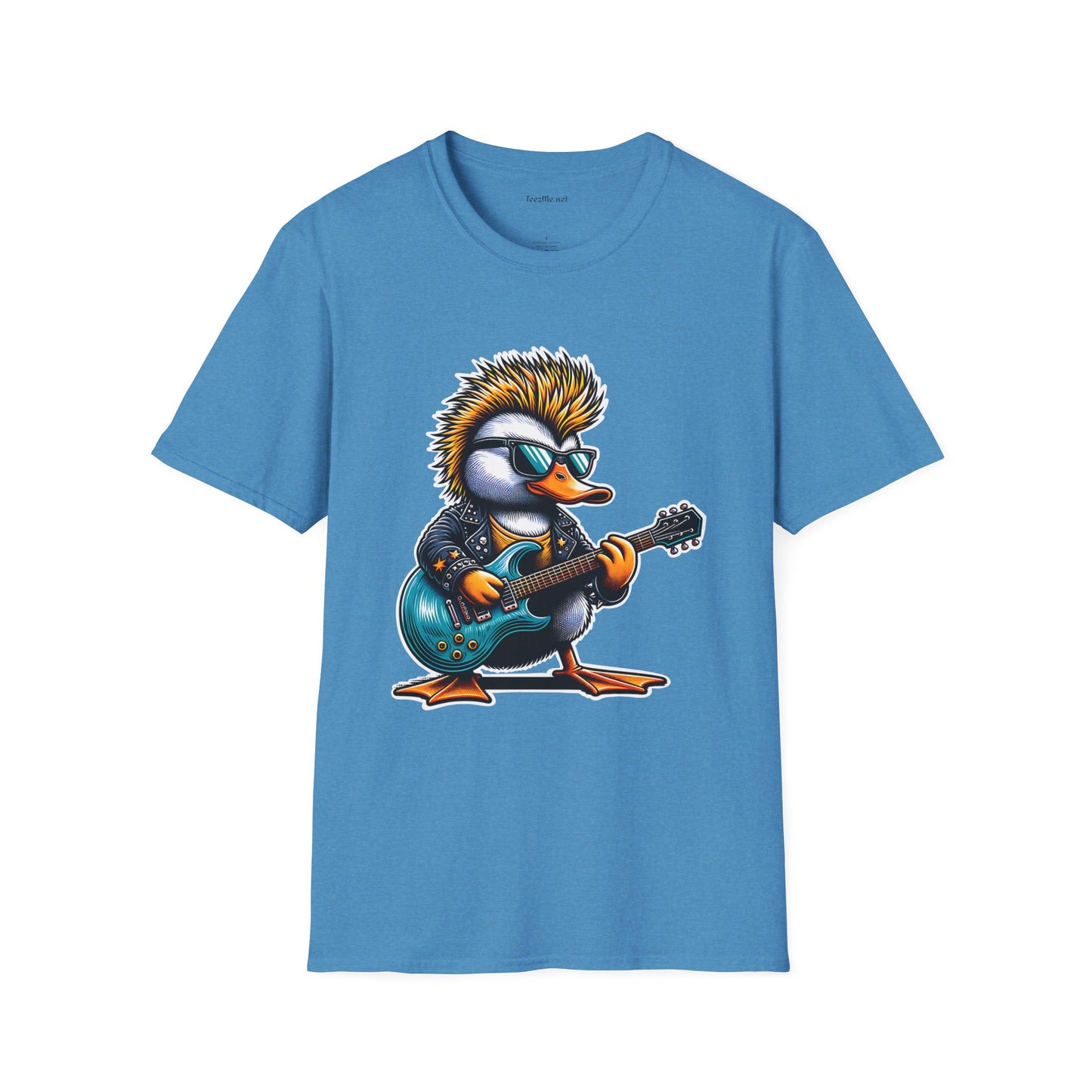 Rockn' Duck Unisex Softstyle T-Shirt 100% Cotton Graphic