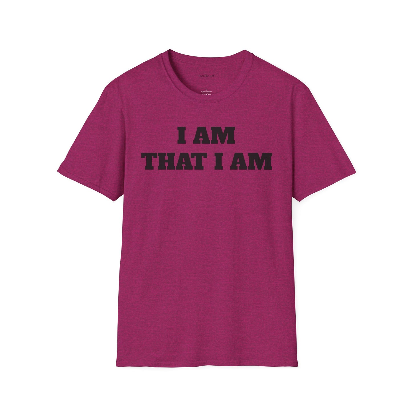 I AM THAT I AM - Unisex Softstyle T-Shirt 100% Cotton Graphic