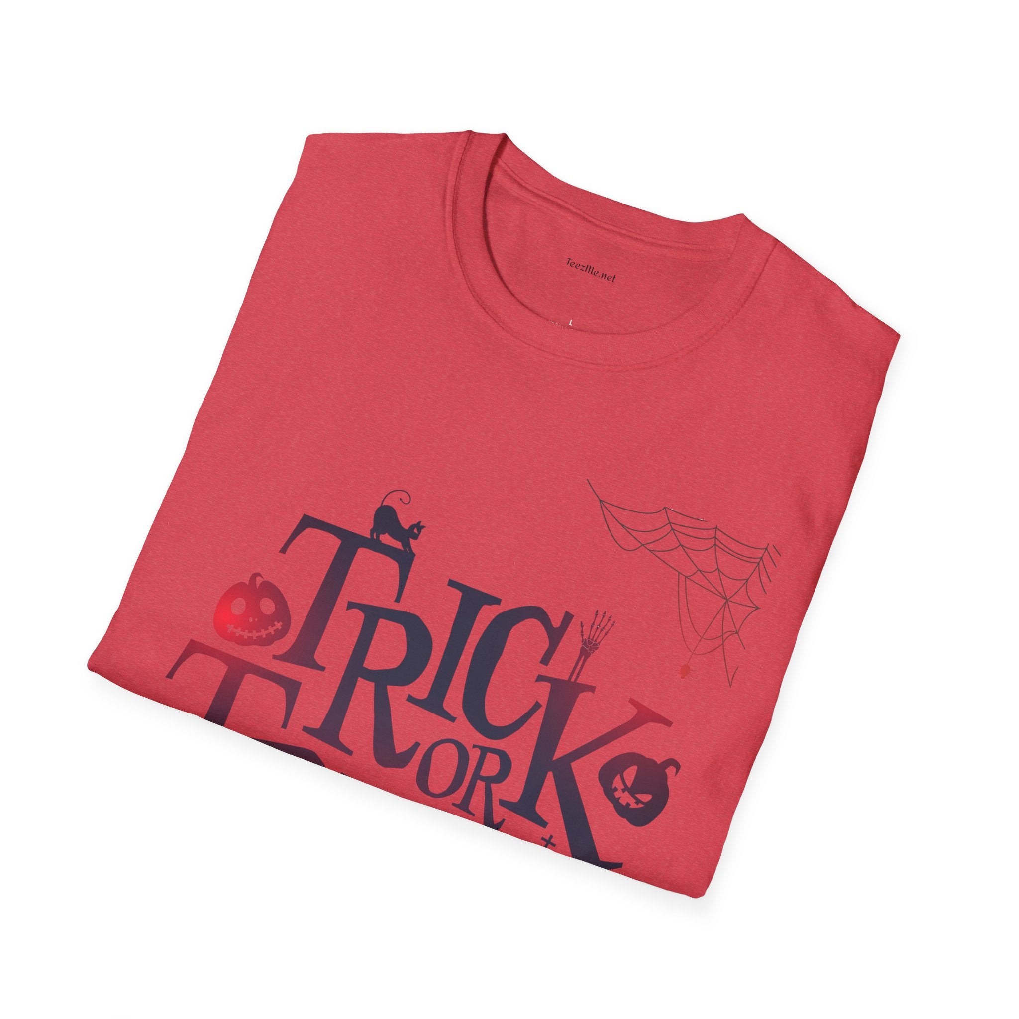 Trick or Treat - Unisex Softstyle T-Shirt 100% Cotton Graphic