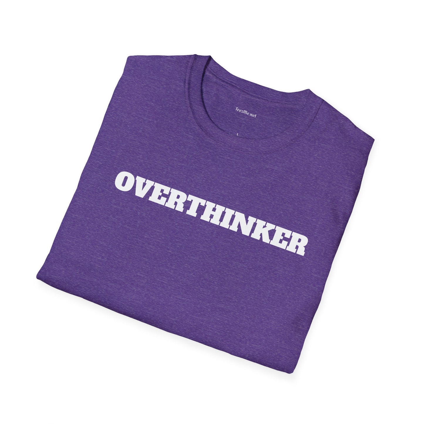 OVERTHINKER - Unisex Softstyle T-Shirt 100% Cotton Graphic
