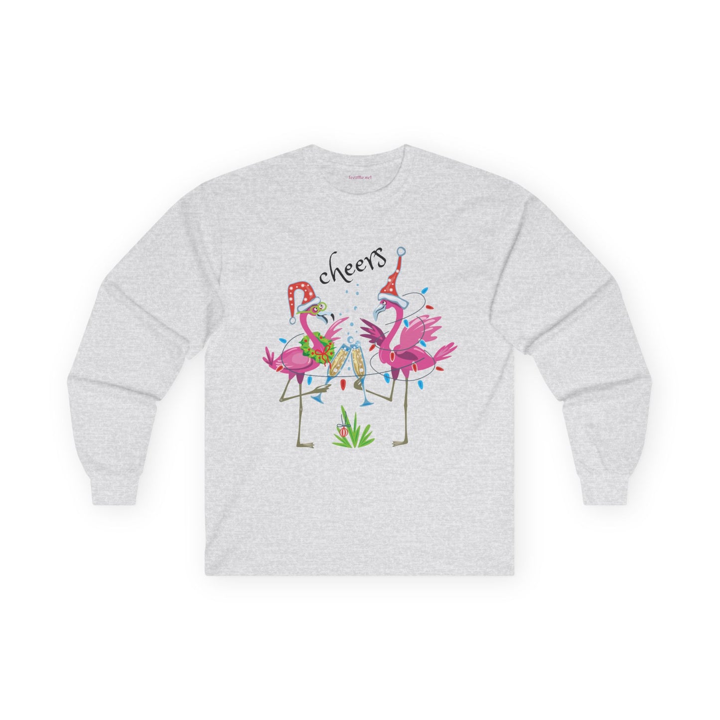 Flamingo cheers - Unisex Ultra Cotton Long Sleeve Tee