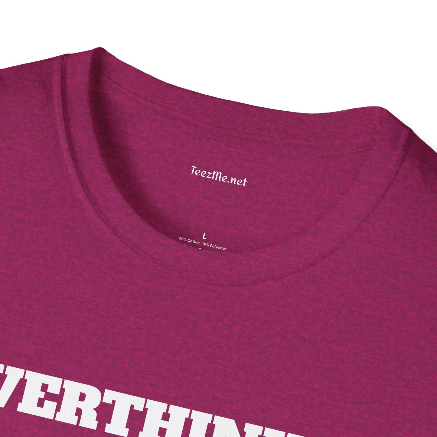 OVERTHINKER - Unisex Softstyle T-Shirt 100% Cotton Graphic