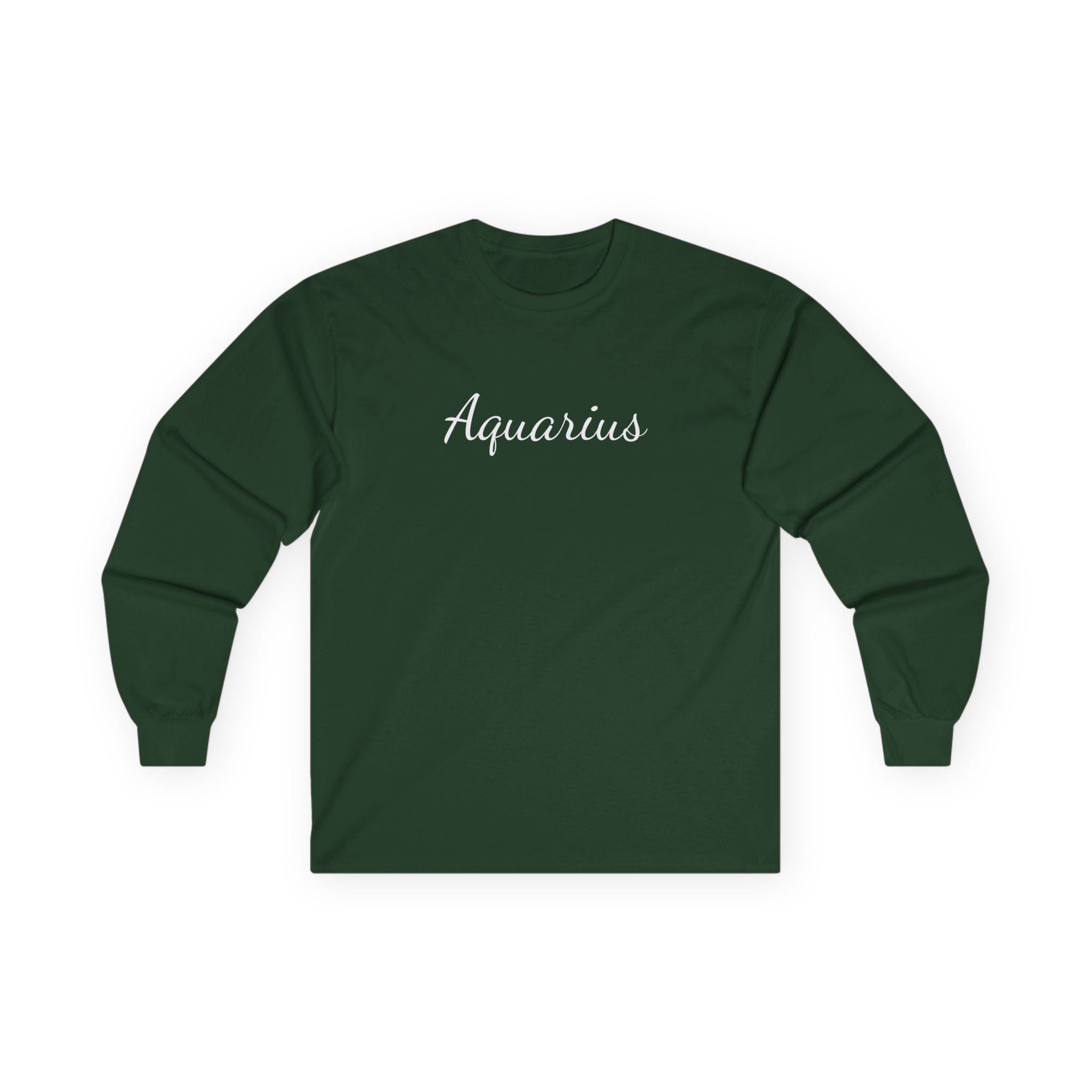 Aquarius - Unisex Ultra Cotton Long Sleeve Tee #zodiac #tarot