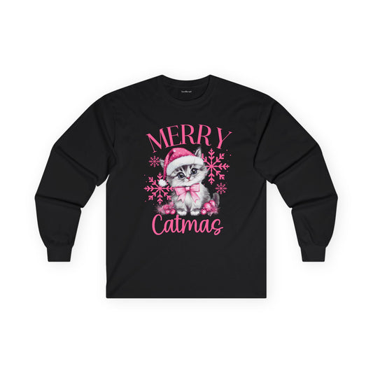 Merry Catmas - Unisex Ultra Cotton Long Sleeve Tee