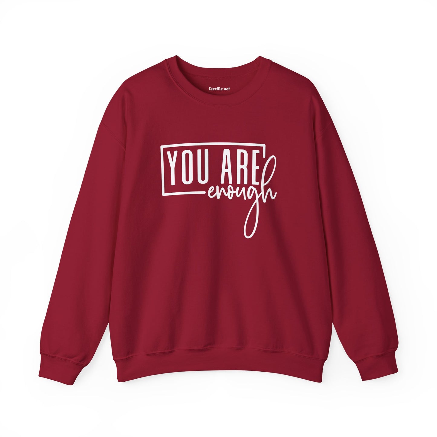 You Are Enough 01  Unisex Heavy Blend™ Crewneck Sweatshirt Inspirational