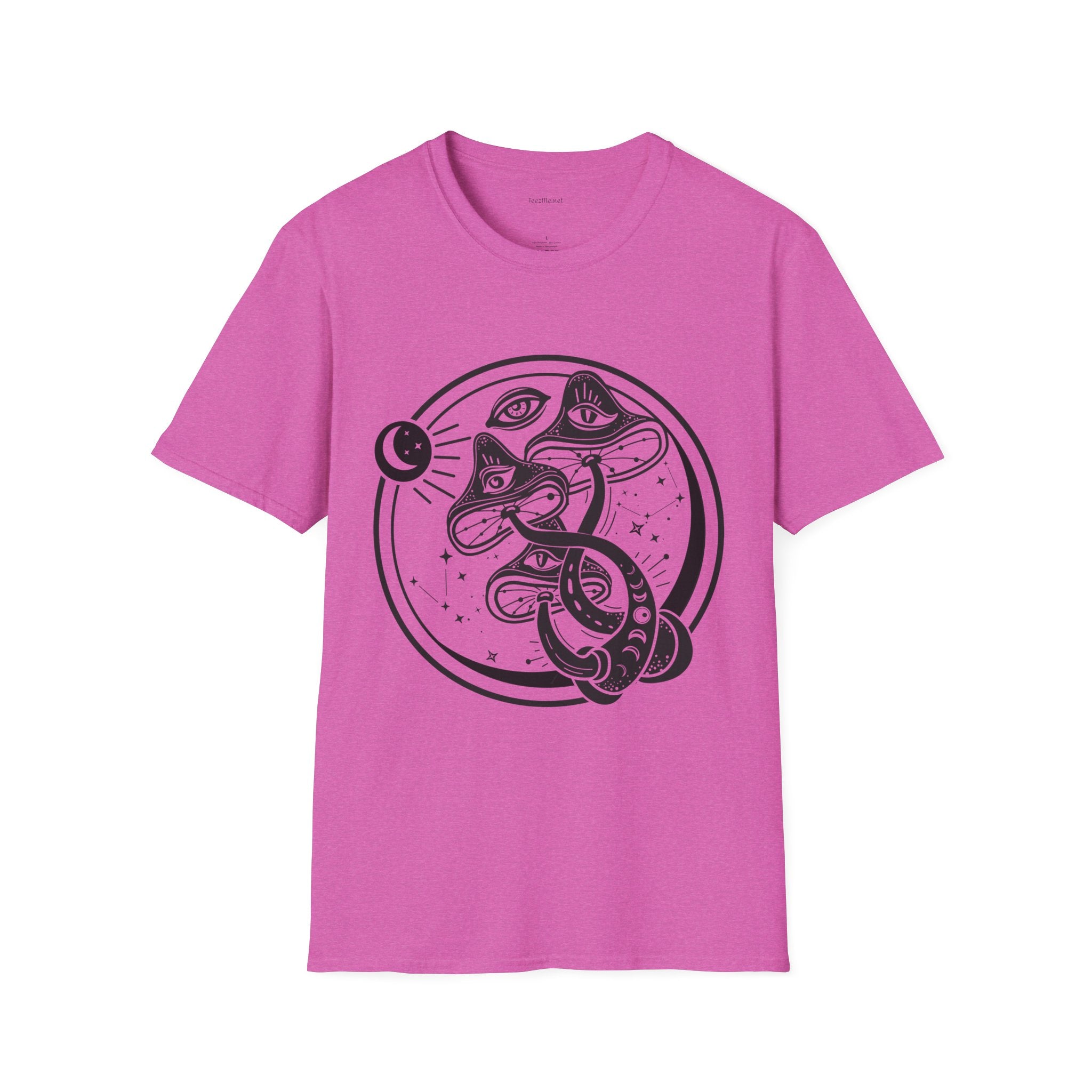 Mushrooms - Unisex Softstyle T-Shirt 100% Cotton Graphic