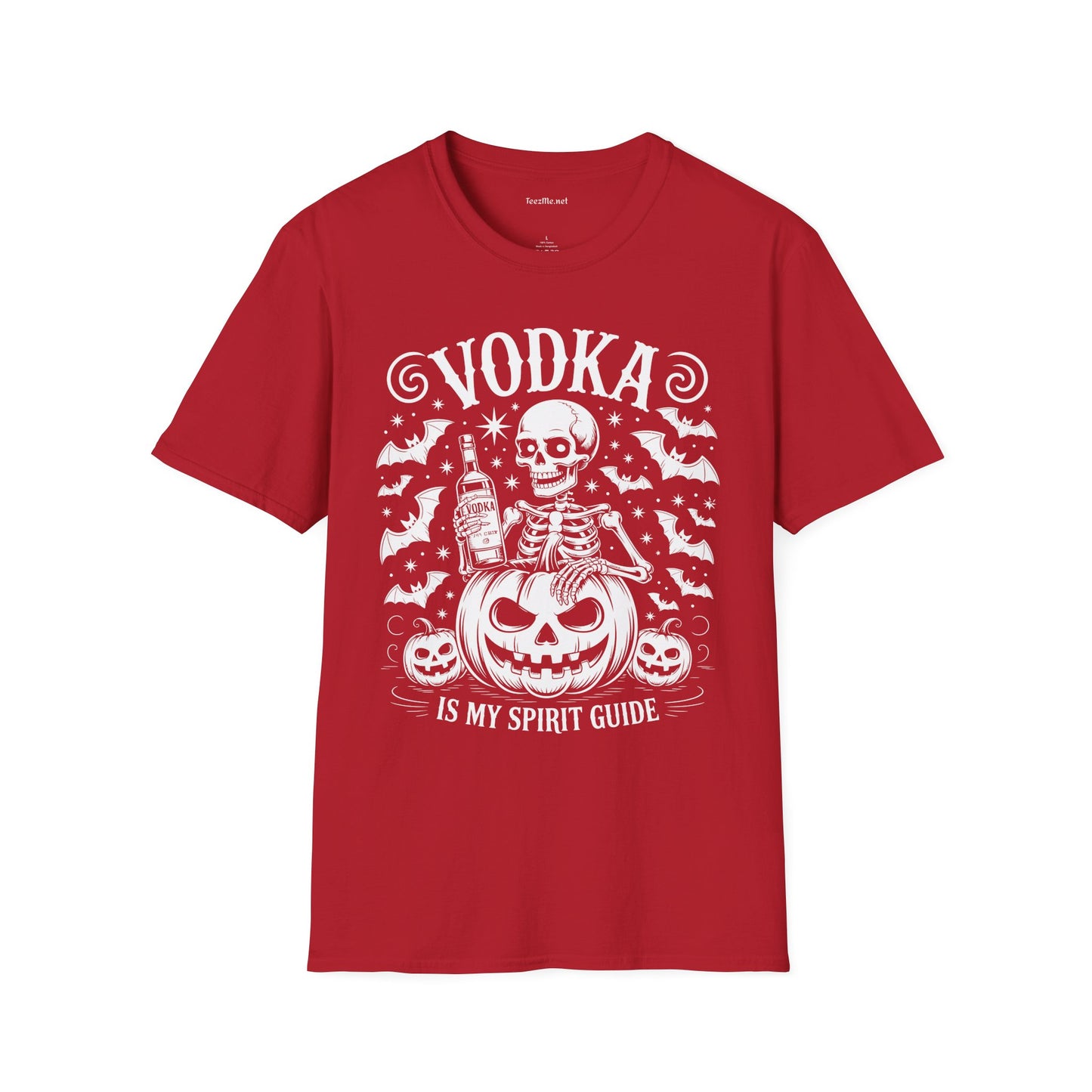 Vodka Spirit Guide-Shirt 100% Cotton Graphic