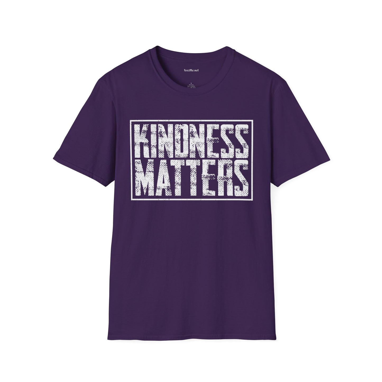 Kindness Matters 2 Unisex Soft Style T-Shirt 100% Cotton Graphic