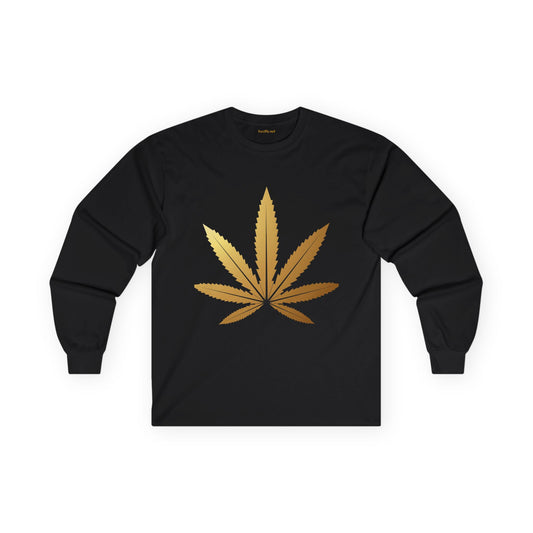 Gold Weed - Unisex Ultra Cotton Long Sleeve Tee