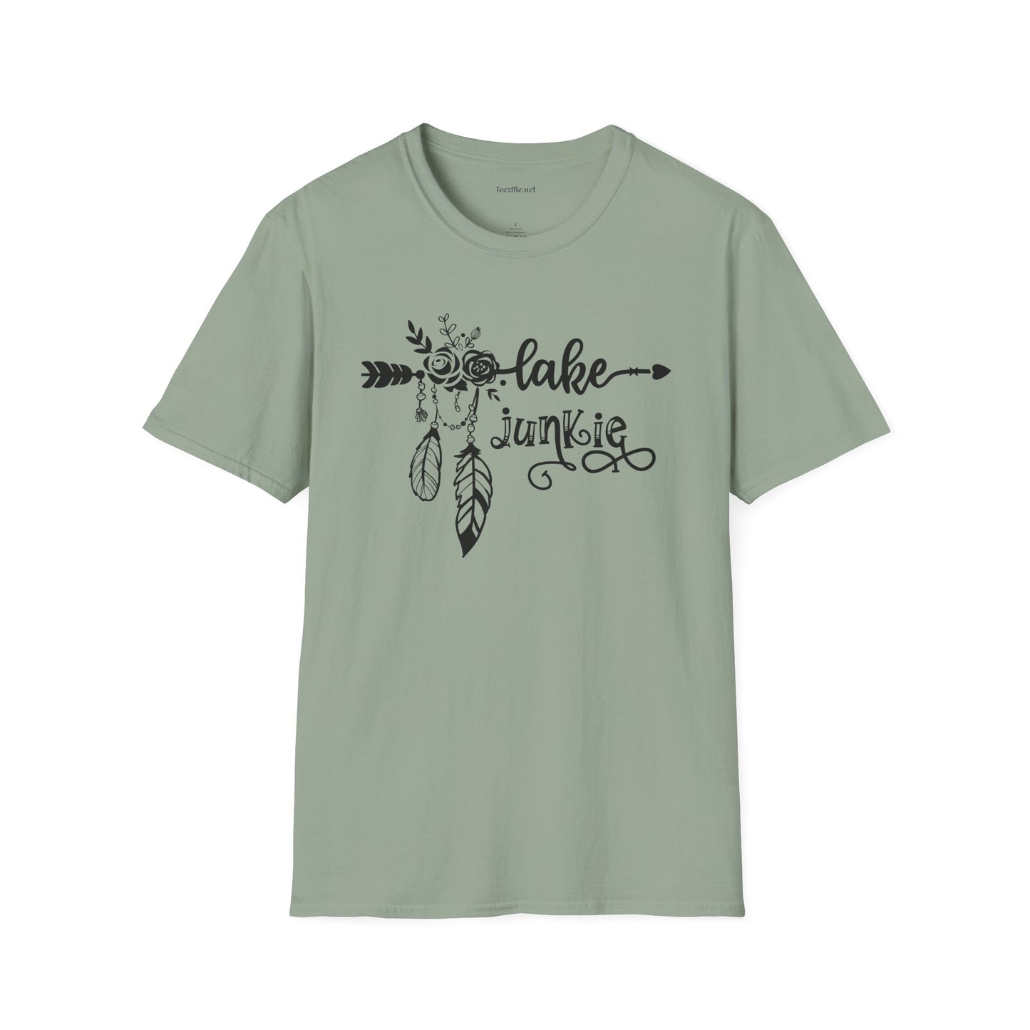 Lake Junkie Unisex Softstyle T-Shirt 100% Cotton Graphic