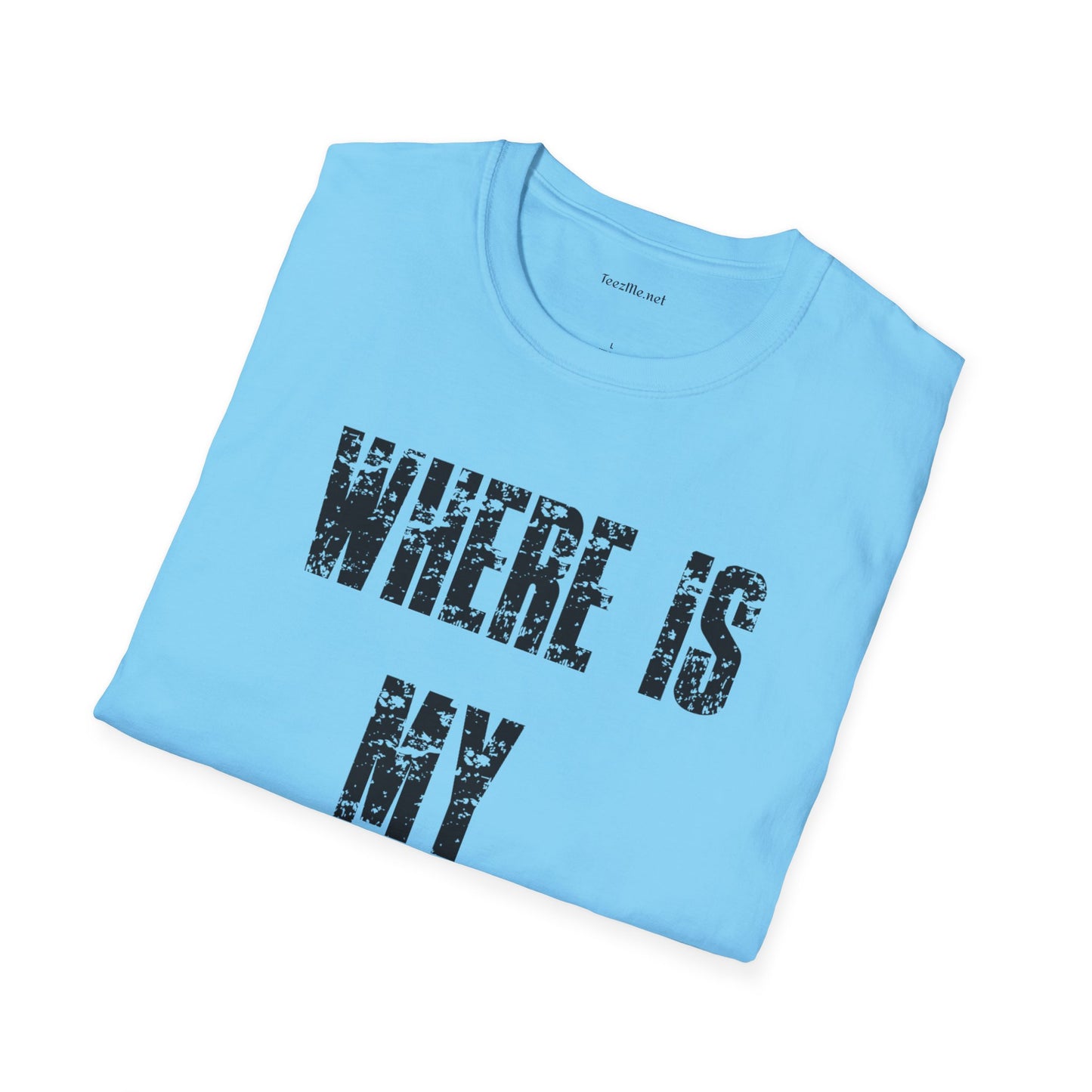 Where Is My Soul Tribe (Grunge) Unisex Soft Style T-Shirt 100% Cotton Graphic