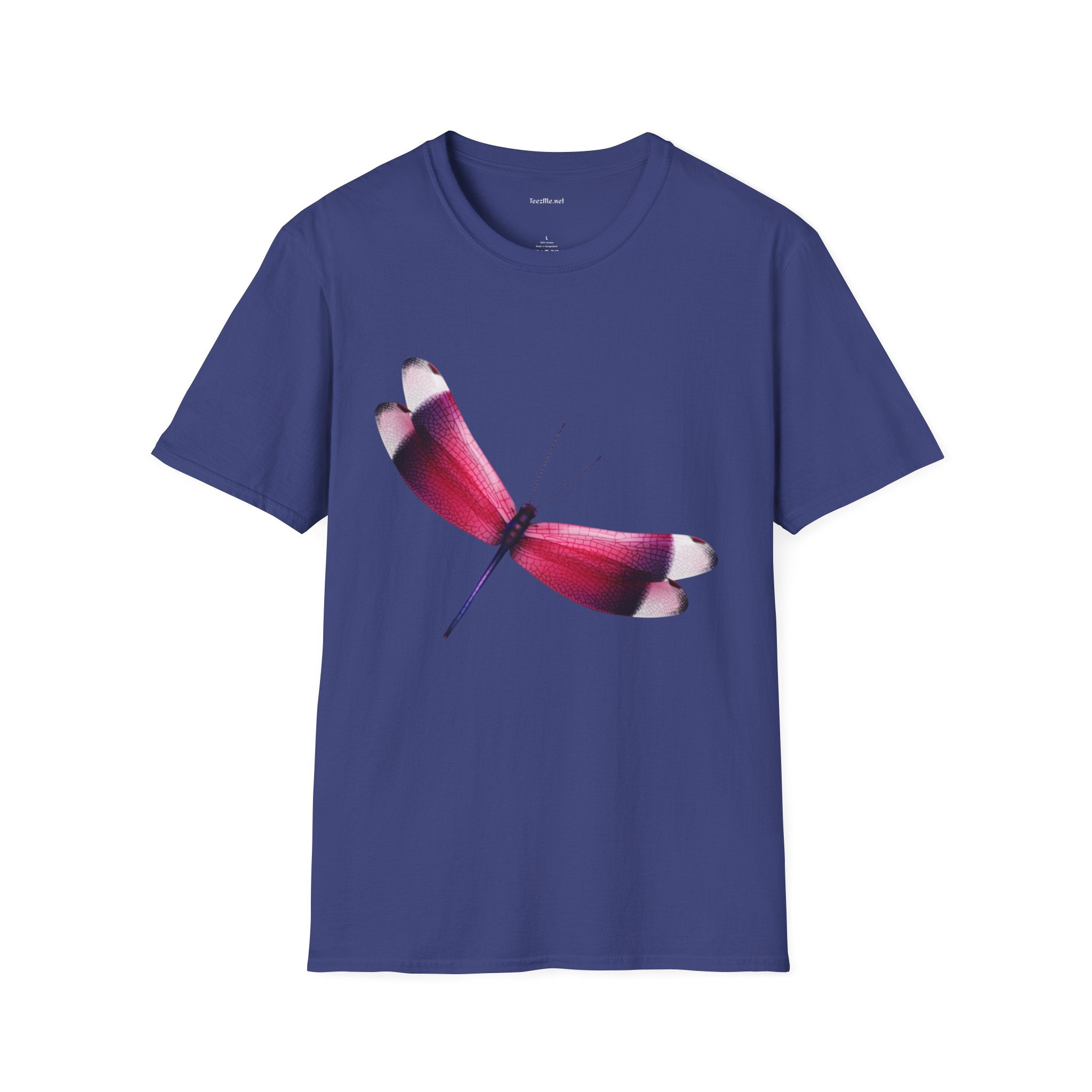 Dragonfly - Unisex Softstyle T-Shirt 100% Cotton Graphic