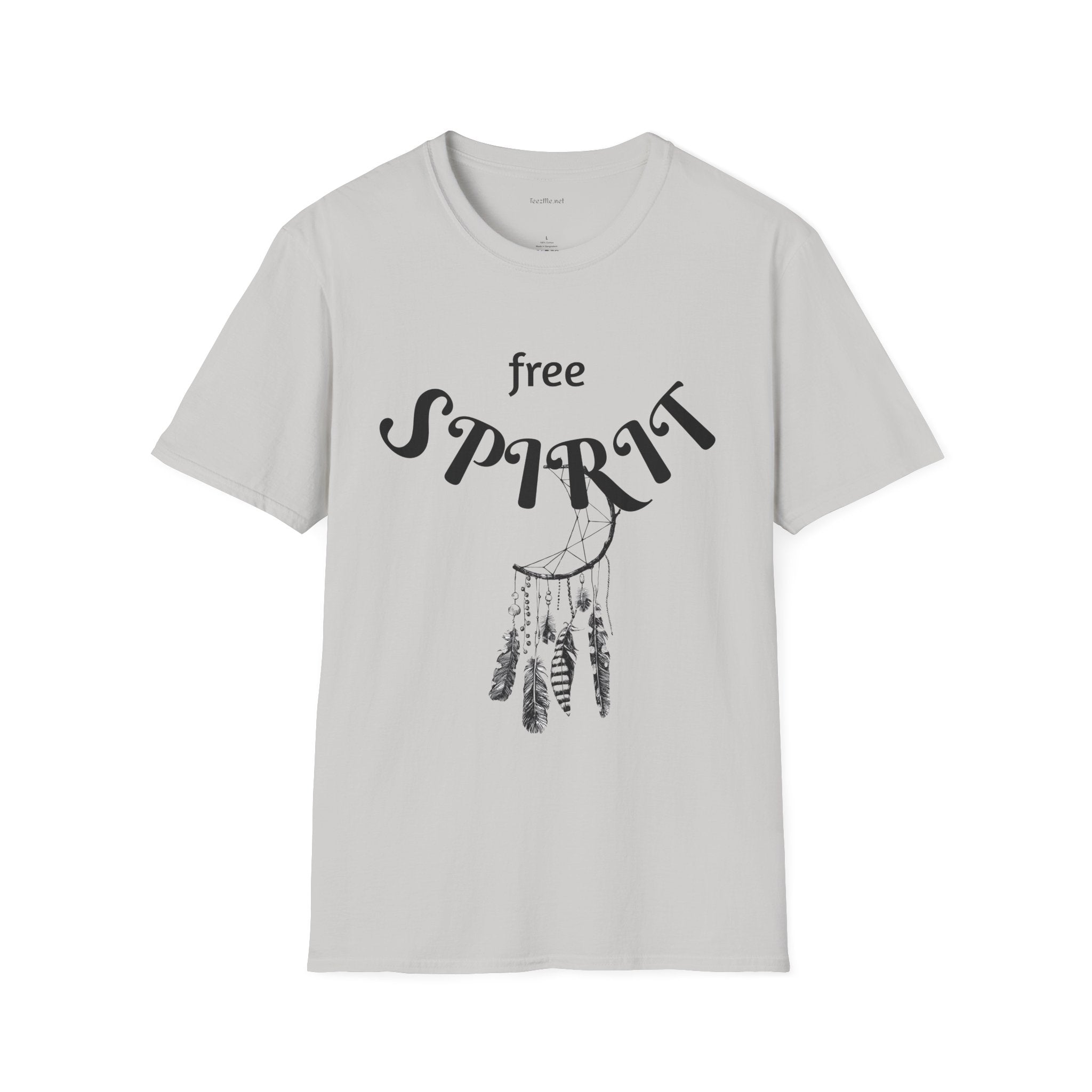 free SPIRIT - Unisex Softstyle T-Shirt 100% Cotton Graphic