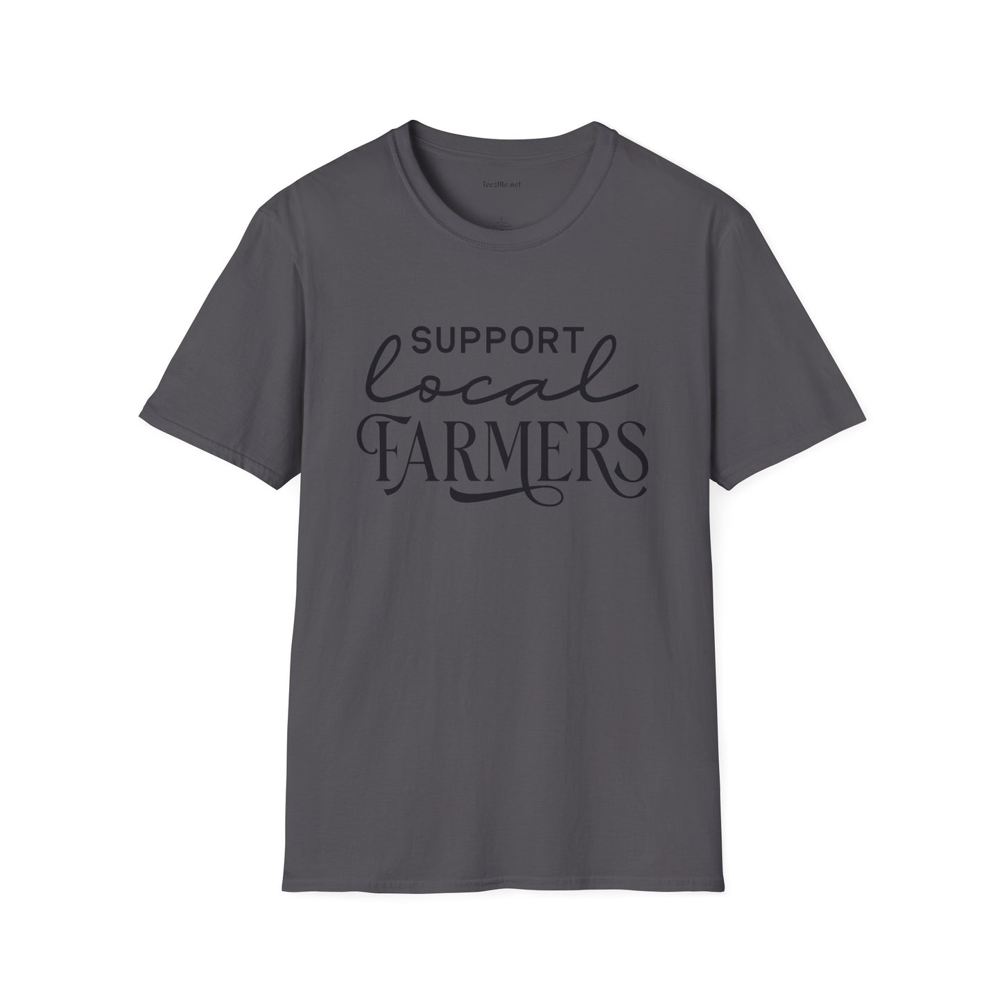 Support Local Farmers Unisex Softstyle T-Shirt 100% Cotton