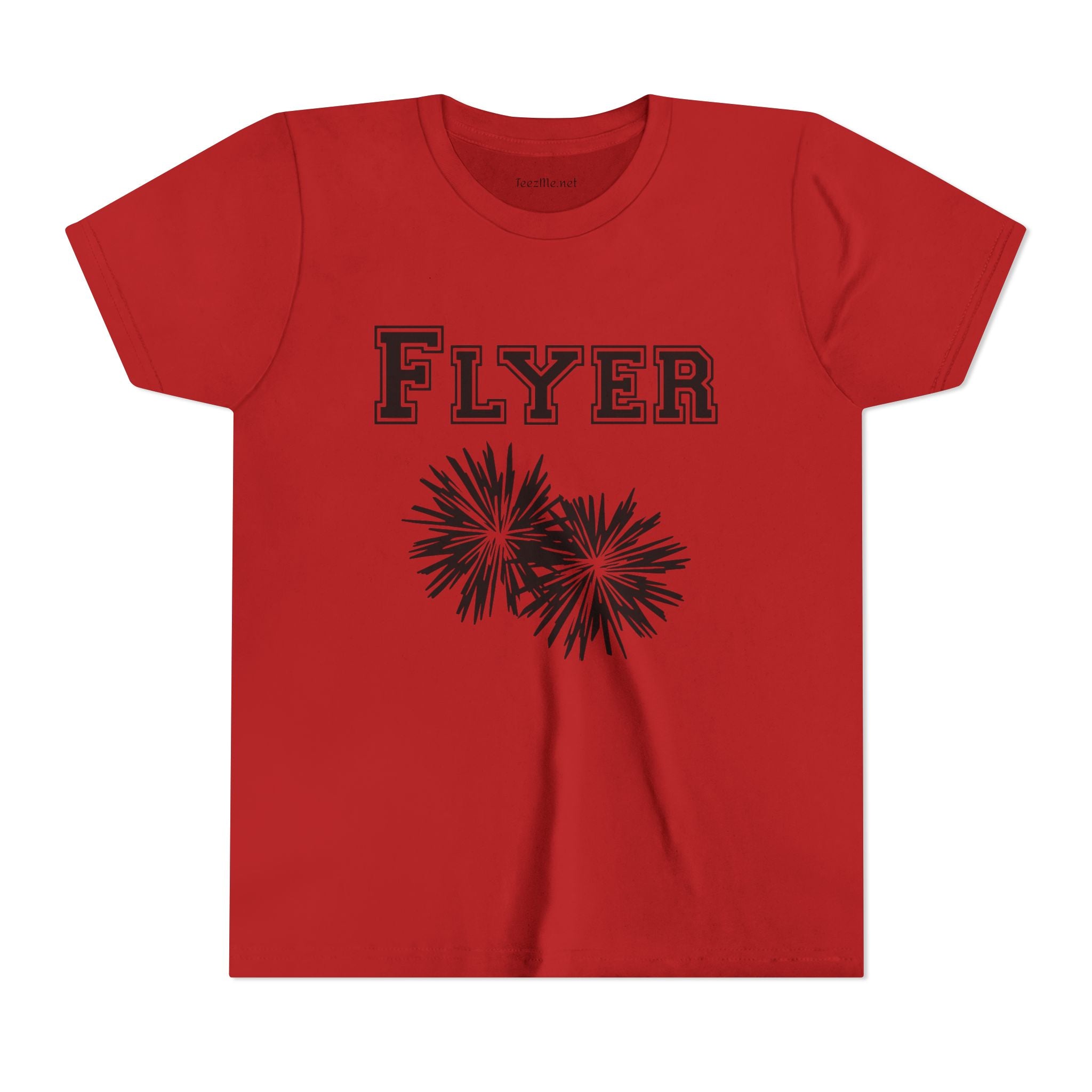 Flyer Youth Tee – Cheerleader Pom Pom Shirt