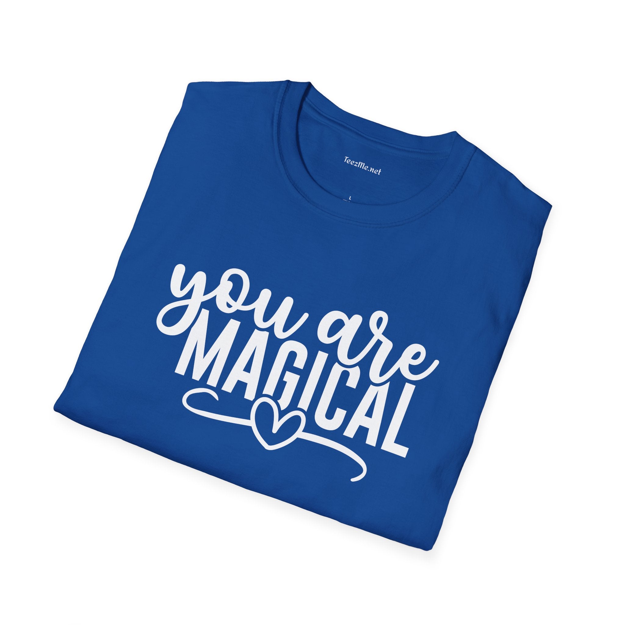 You are Magical (white text) Unisex Softstyle T-Shirt 100% Cotton Graphic