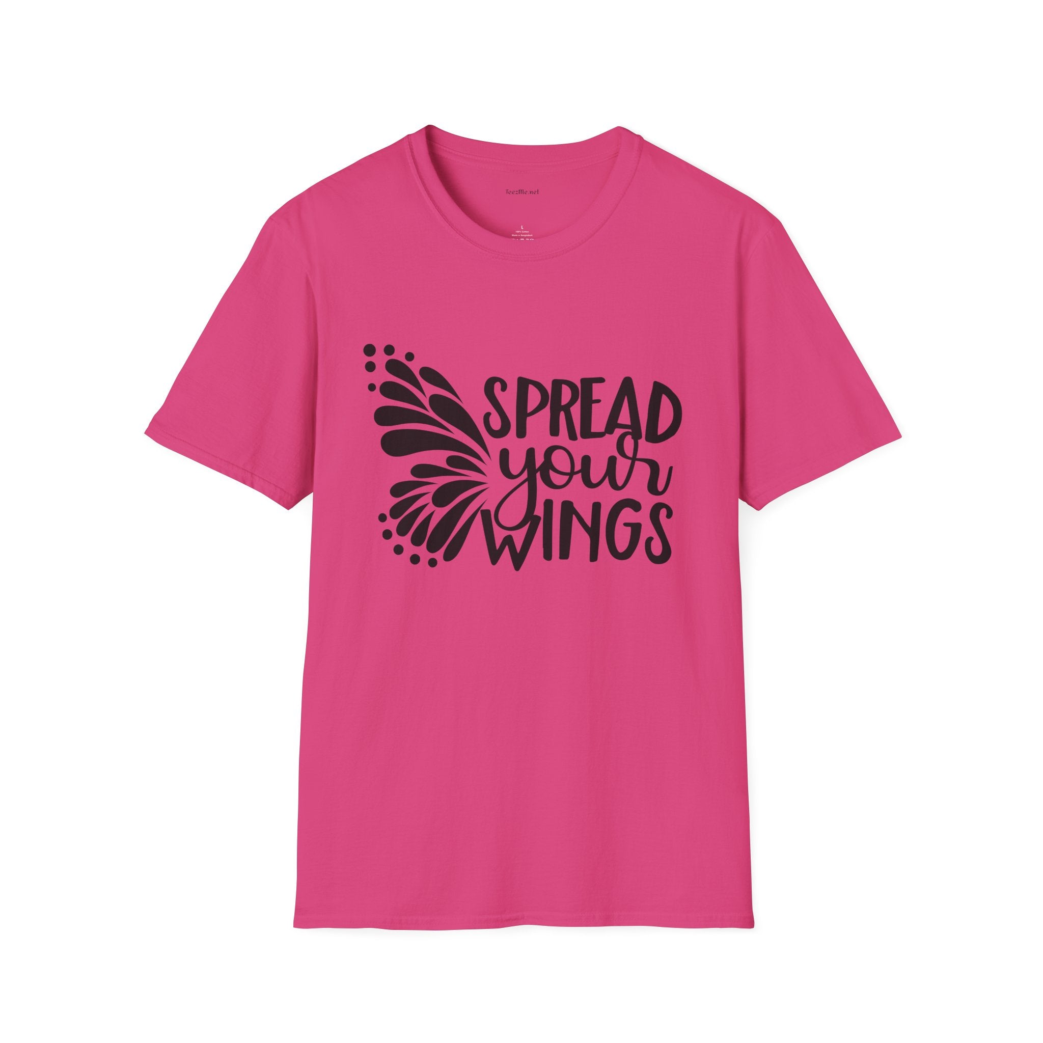 Spread Your Wings T-Shirt — Inspirational Women’s Motivational Tee