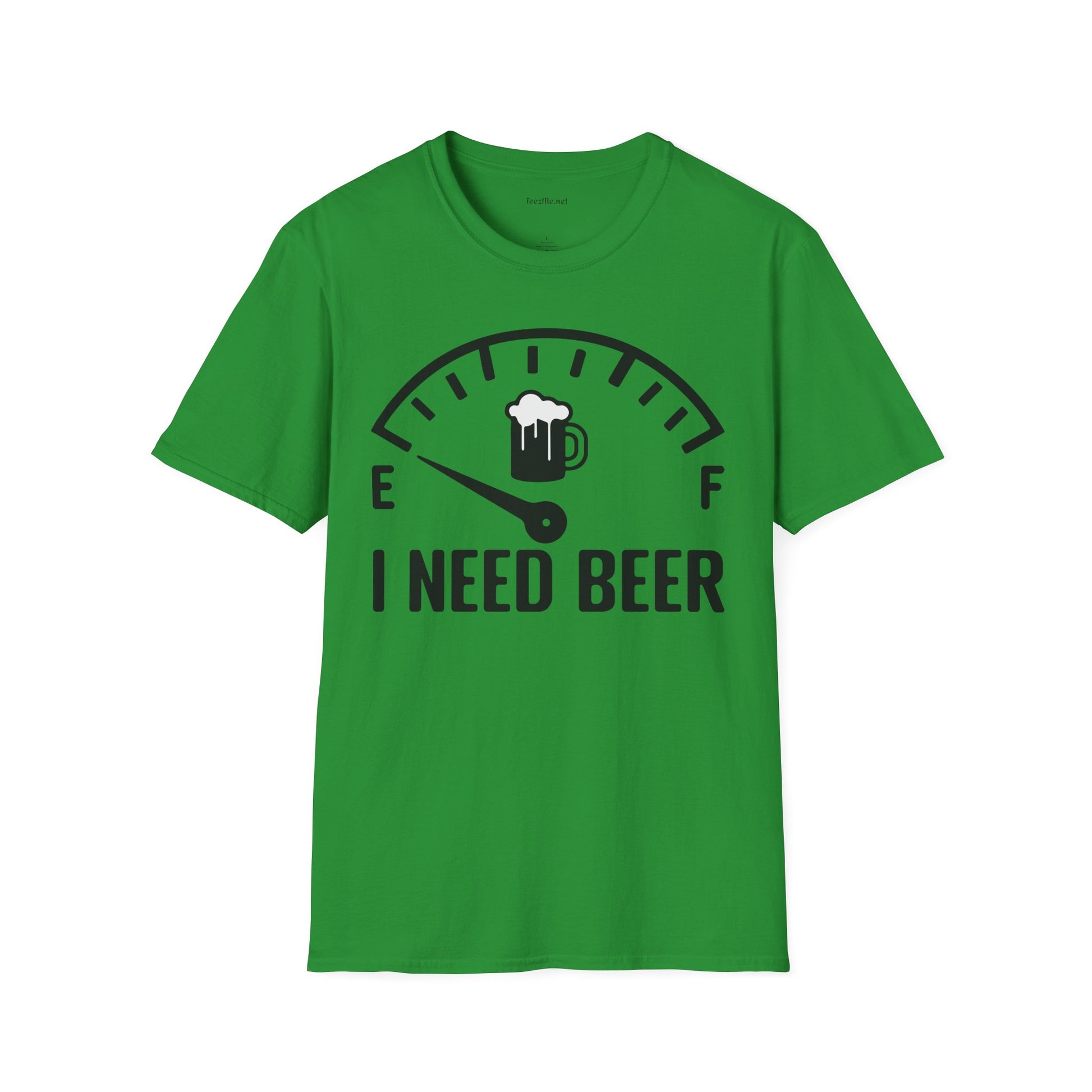 I NEED BEER Unisex Softstyle T-Shirt 100% Cotton