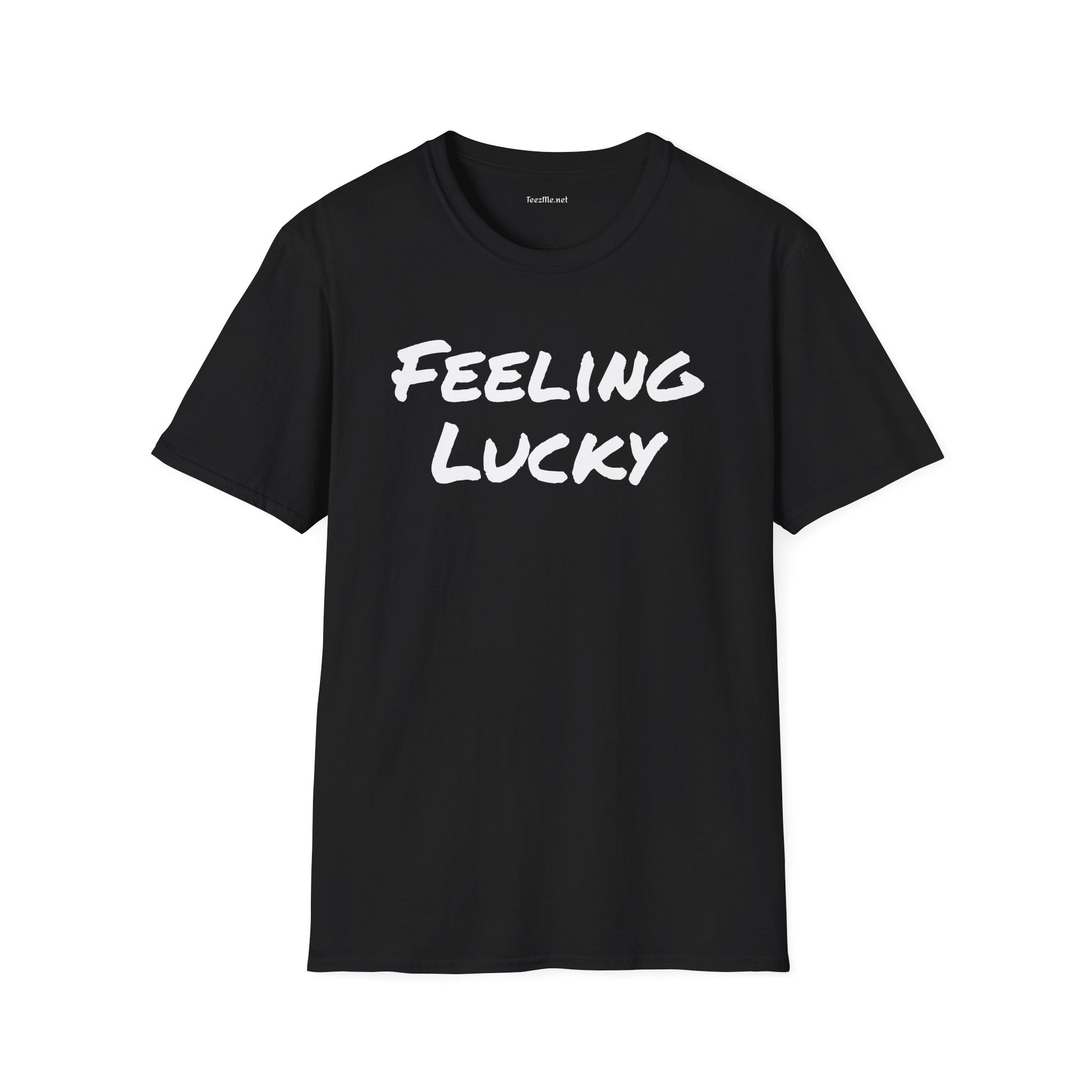 Feeling Lucky - Unisex Softstyle T-Shirt 100% Cotton Graphic