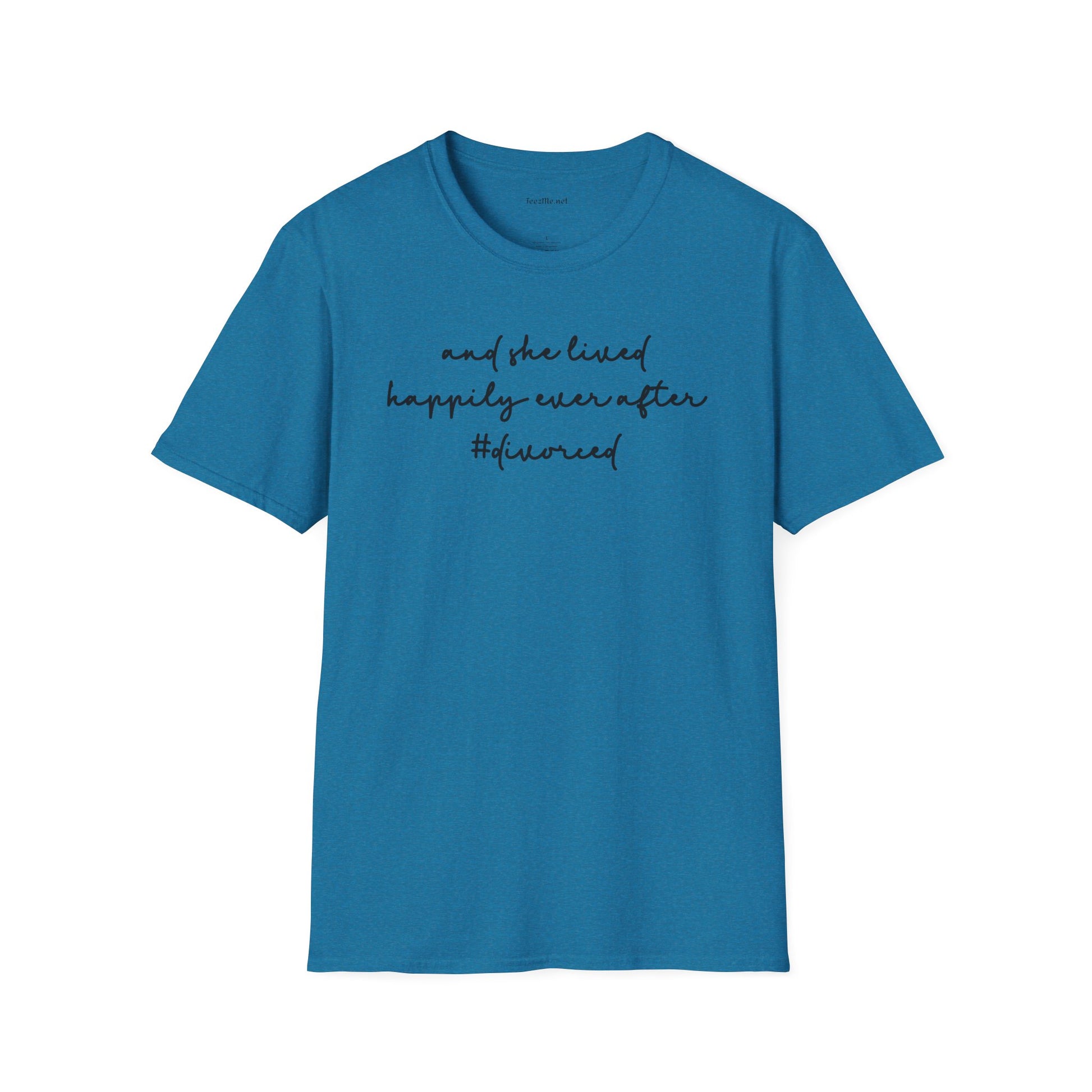 #divorced Unisex Softstyle T-Shirt 100% Cotton Graphic