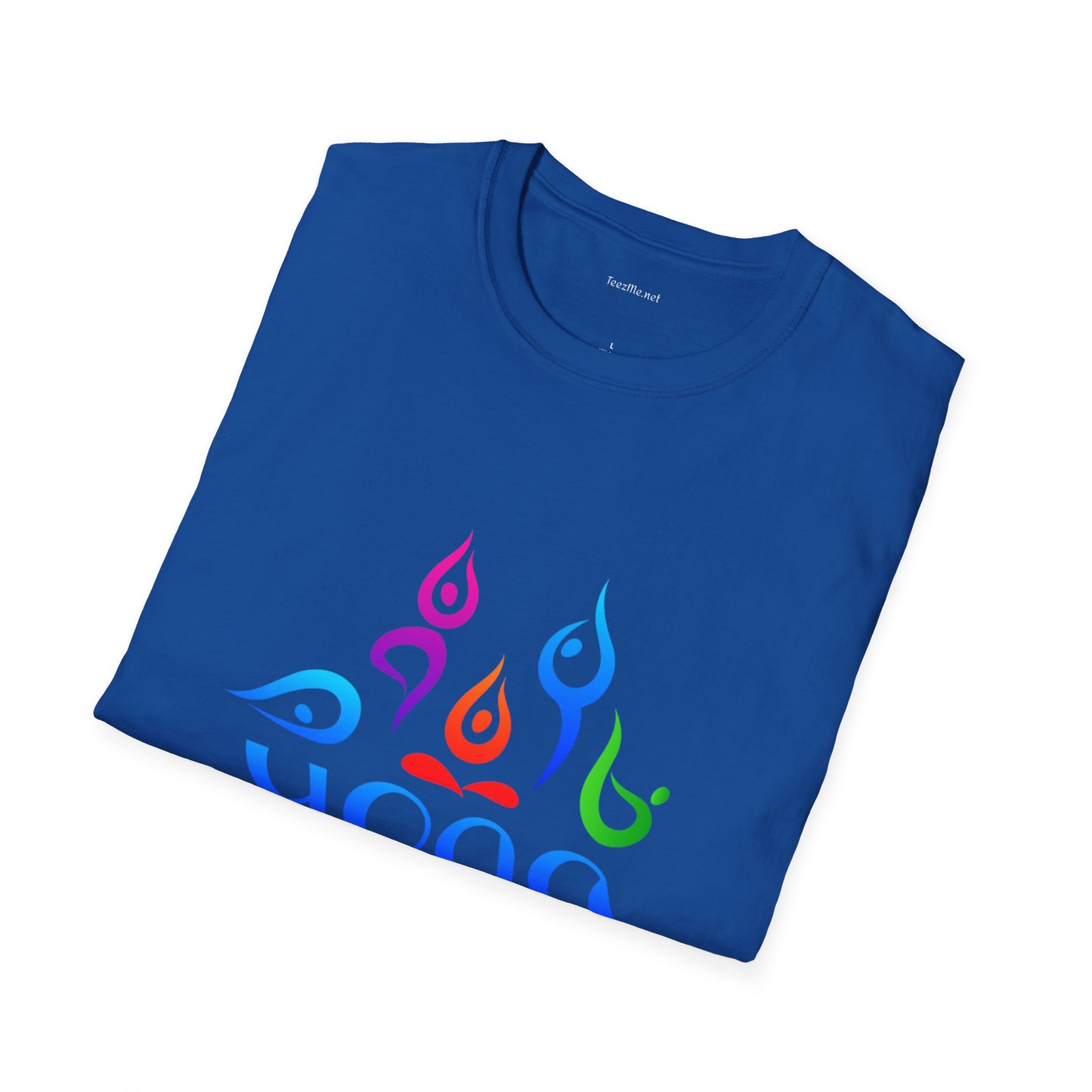 YOGA - Unisex Softstyle T-Shirt 100% Cotton Graphic