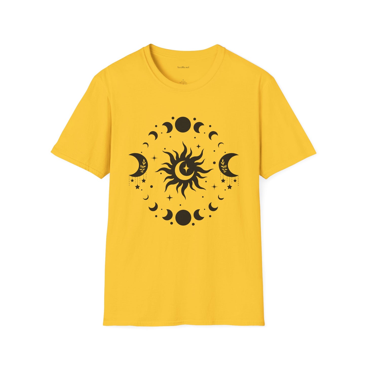 Sun and Moon  - Unisex Softstyle T-Shirt 100% Cotton Graphic