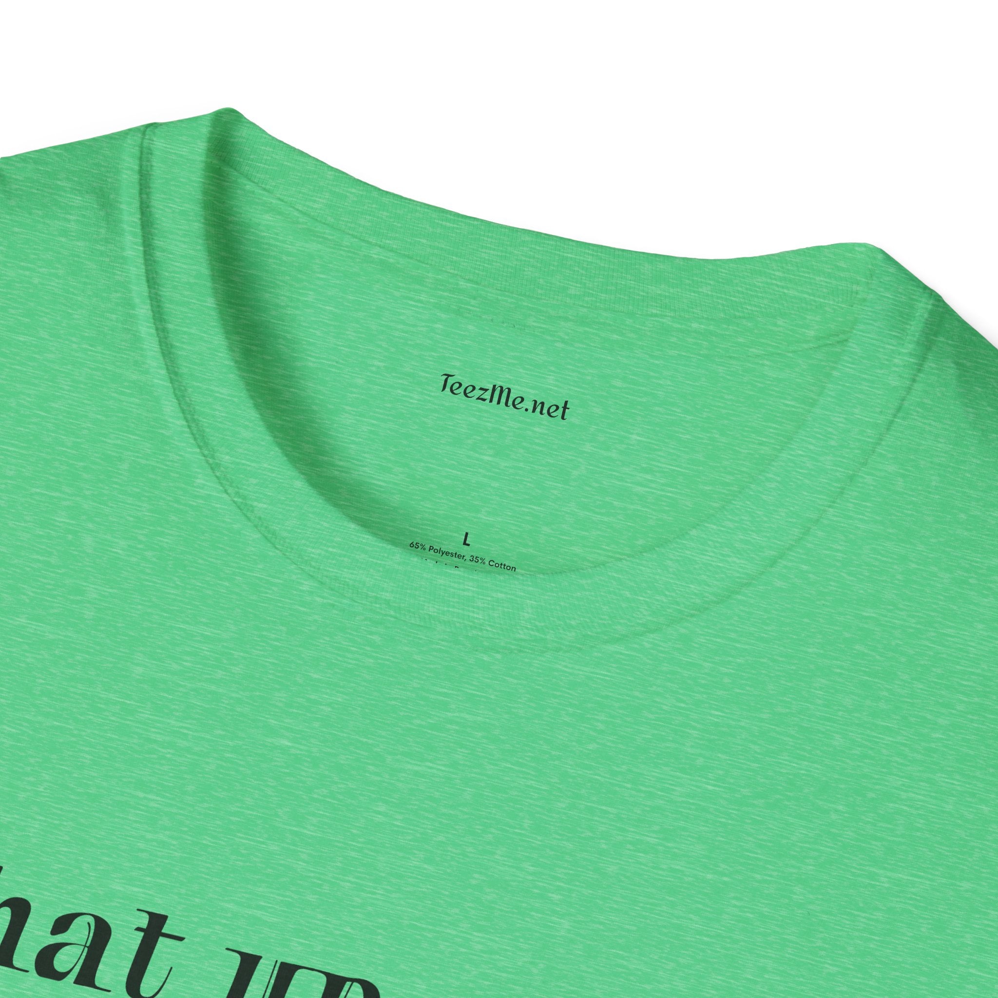 What up, ghouls - Unisex Softstyle T-Shirt 100% Cotton Graphic