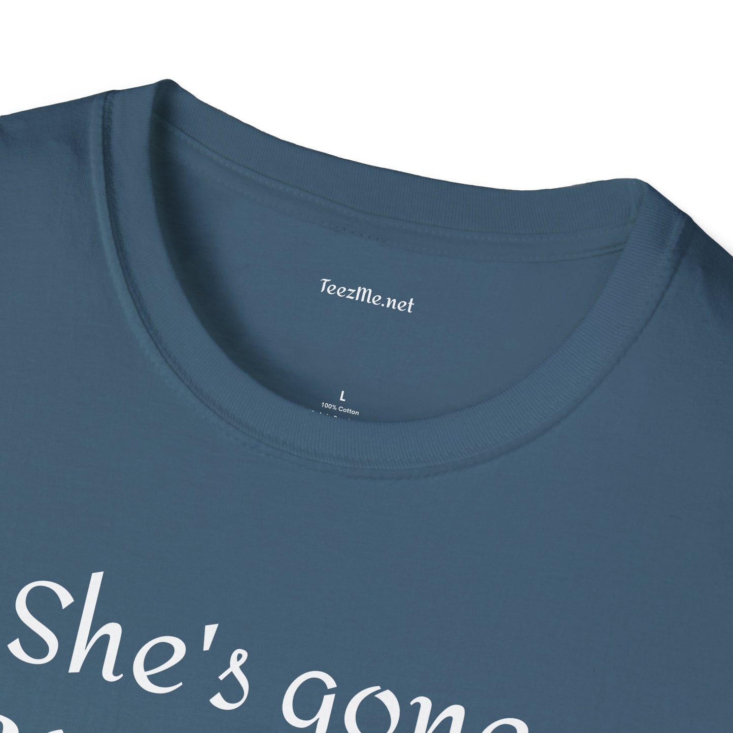 She's gone COASTAL - Unisex Softstyle T-Shirt 100% Cotton Graphic
