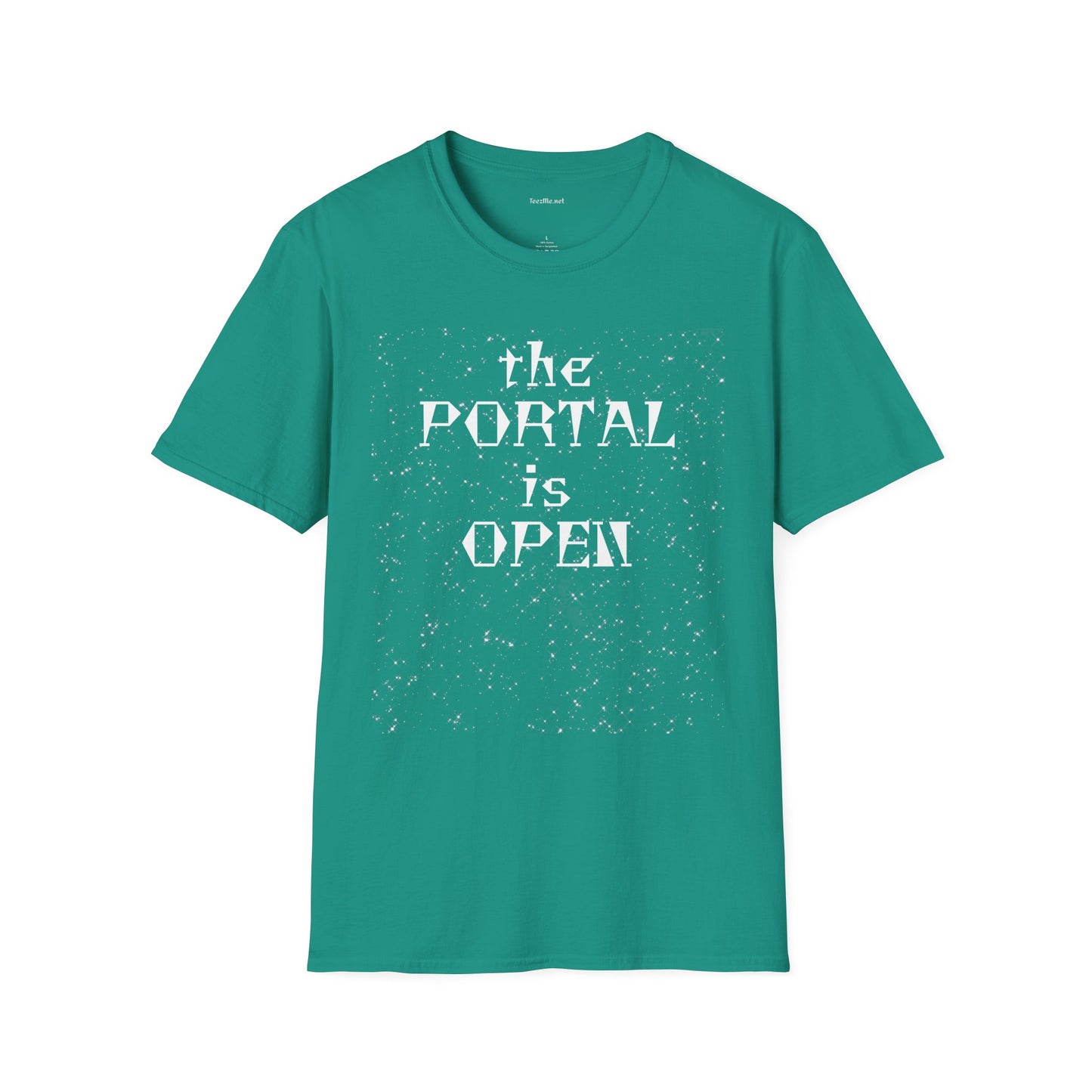 The PORTAL is OPEN - Unisex Softstyle T-Shirt 100% Cotton Graphic