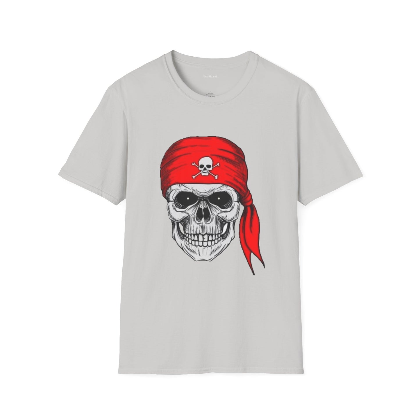 Pirate- Unisex Softstyle T-Shirt 100% Cotton Graphic