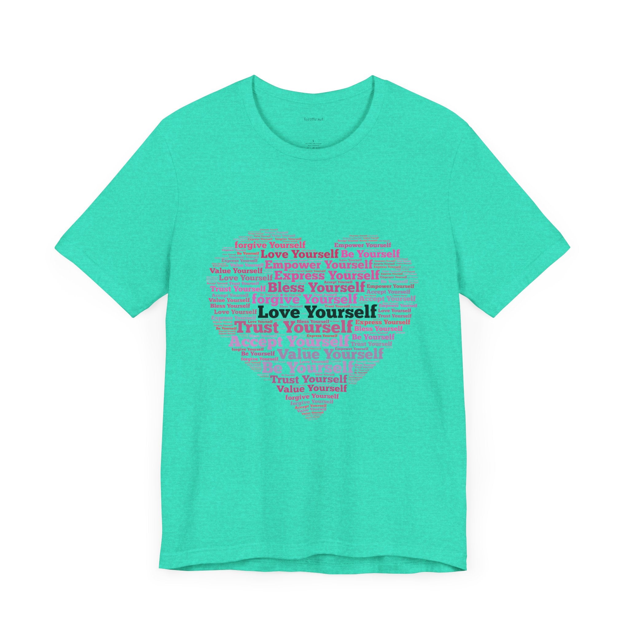 Love - Trust - Accept Yourself- Unisex Jersey Short Sleeve Tee