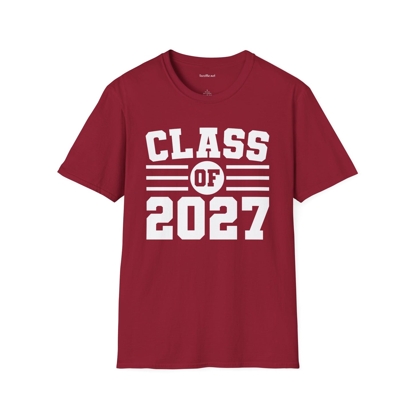 Senior Class of 2027 Unisex Softstyle T-Shirt 100% Cotton Graphic