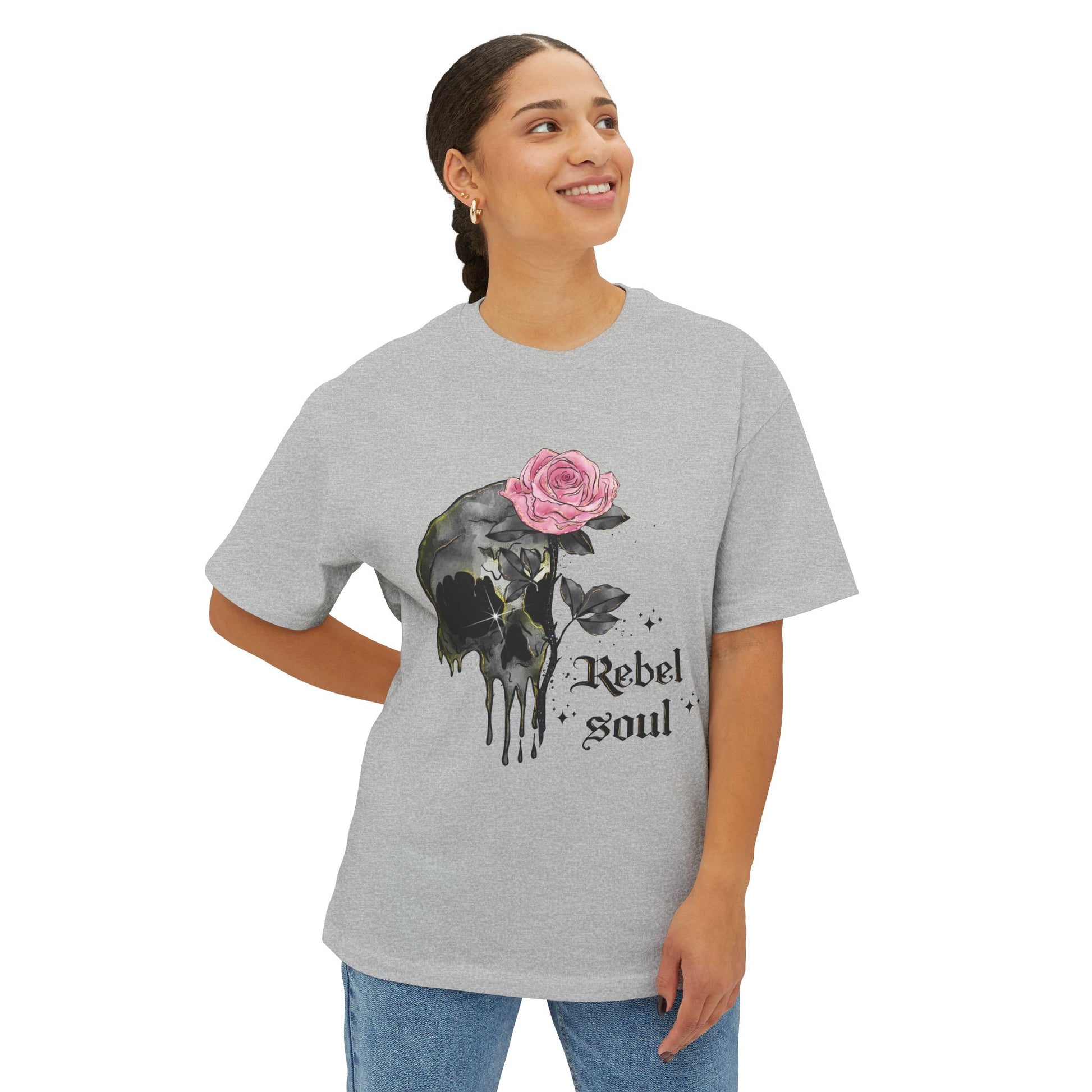 Rebel Soul - Unisex Oversized Boxy Tee