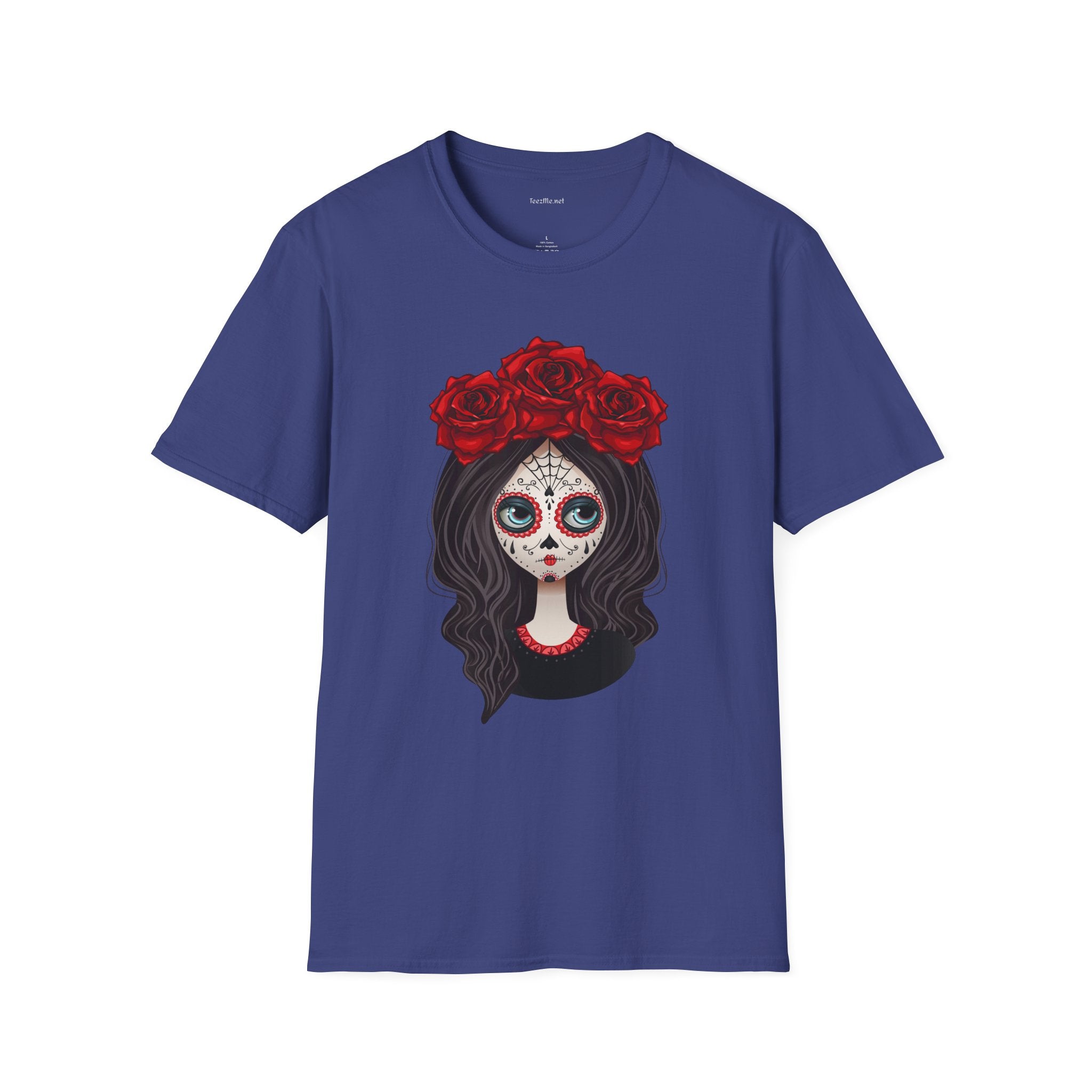 Zombie Girl - Unisex Softstyle T-Shirt 100% Cotton Graphic