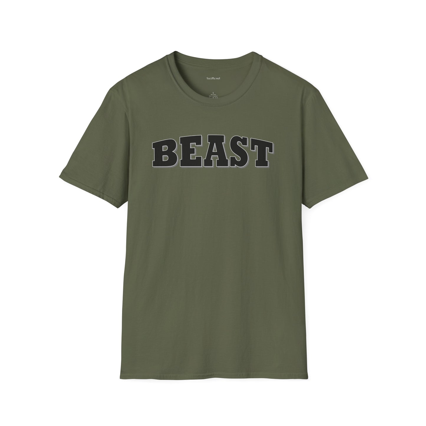BEAST - Unisex Softstyle T-Shirt 100% Cotton Graphic