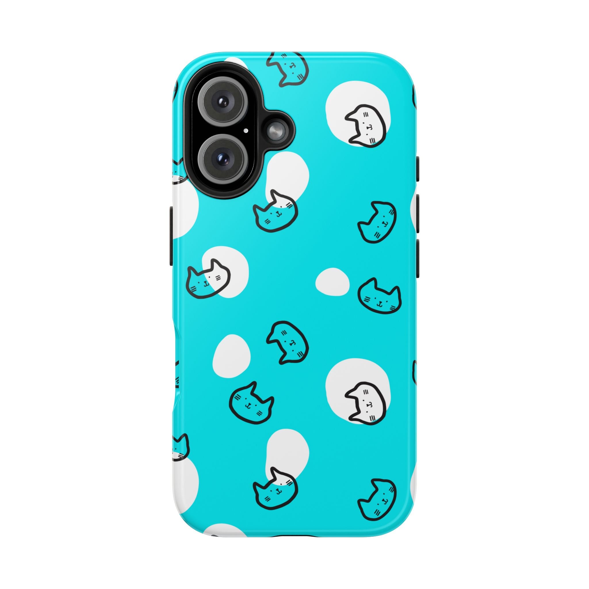 Cute Cat Pattern Cell Phone Case Tough Phone Cases