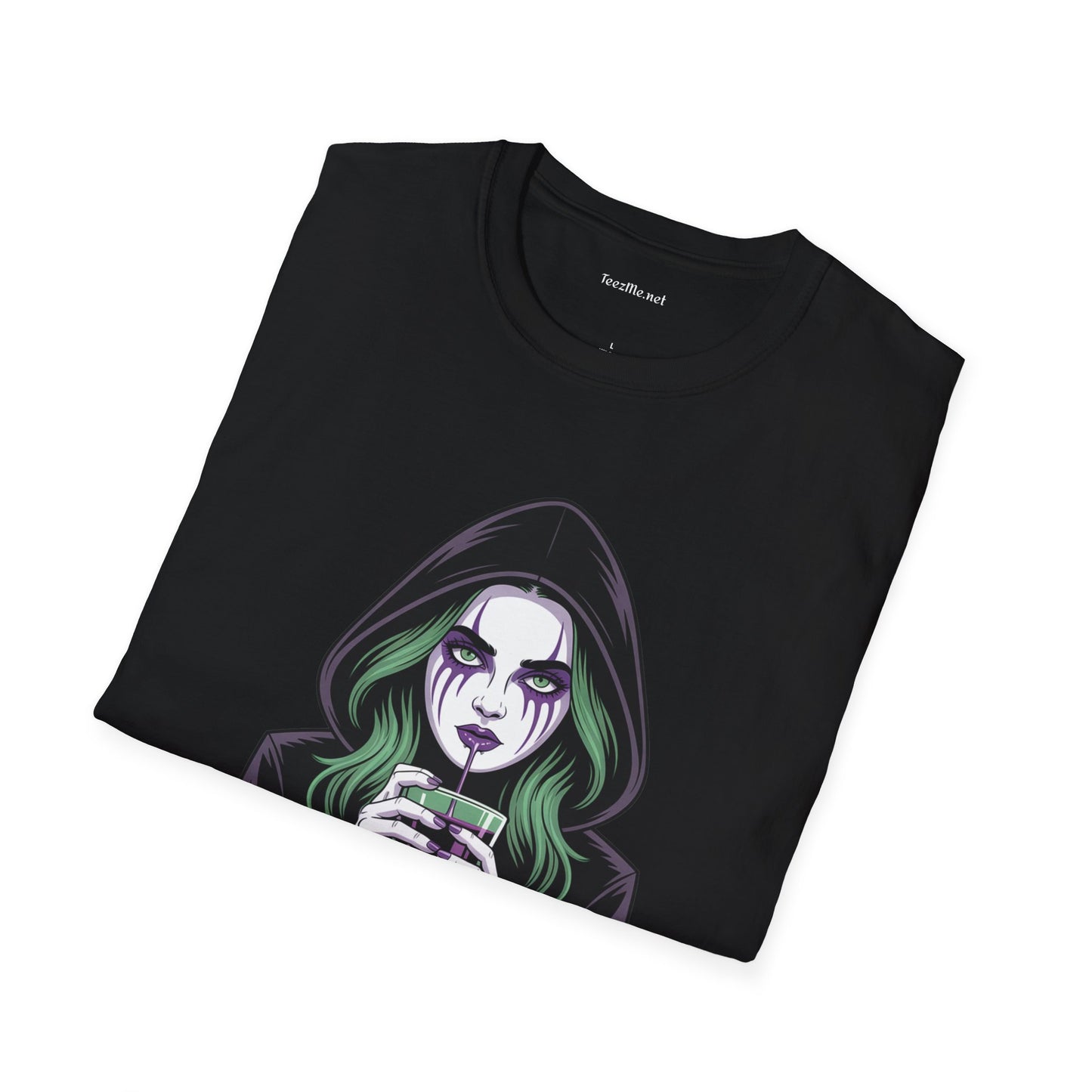 Cute Horror Mama Unisex Soft Style T-Shirt 100% Cotton Graphic