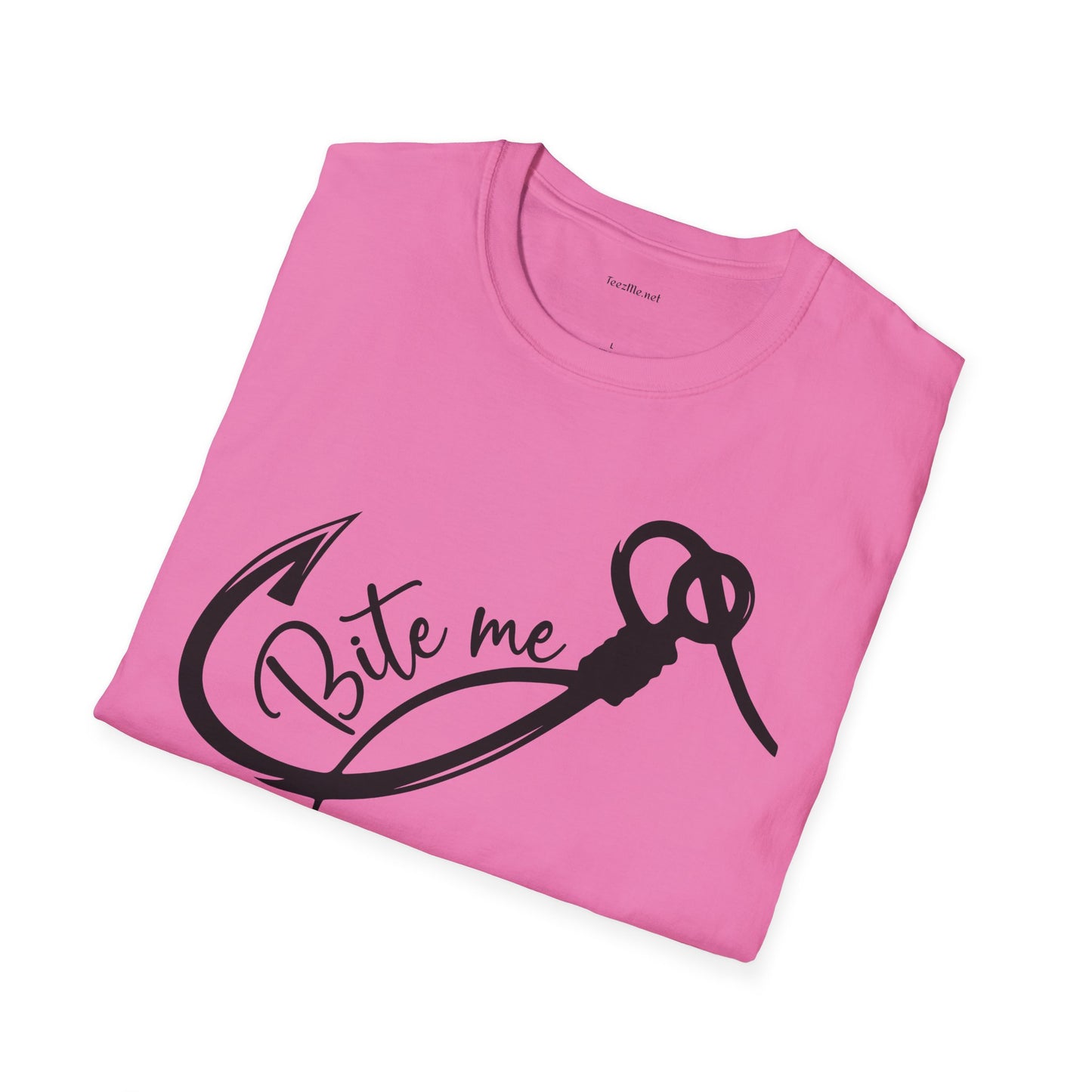 Bite Me  - Unisex Softstyle T-Shirt 100% Cotton Graphic