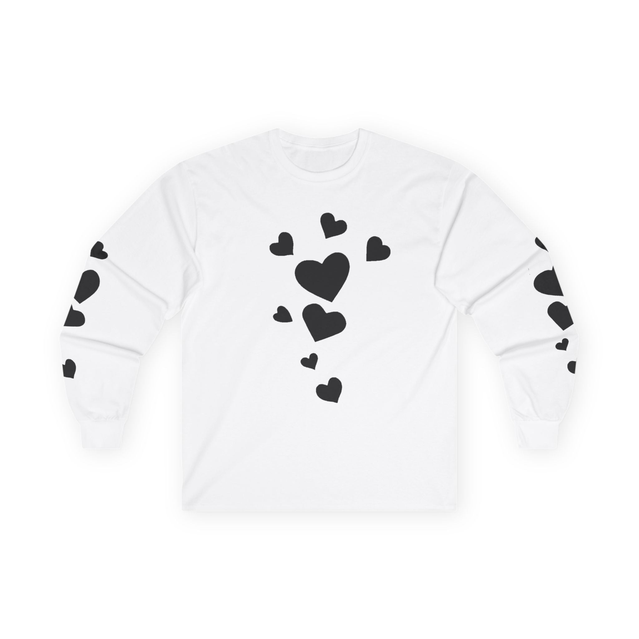 Hearts all over - Unisex Ultra Cotton Long Sleeve Tee