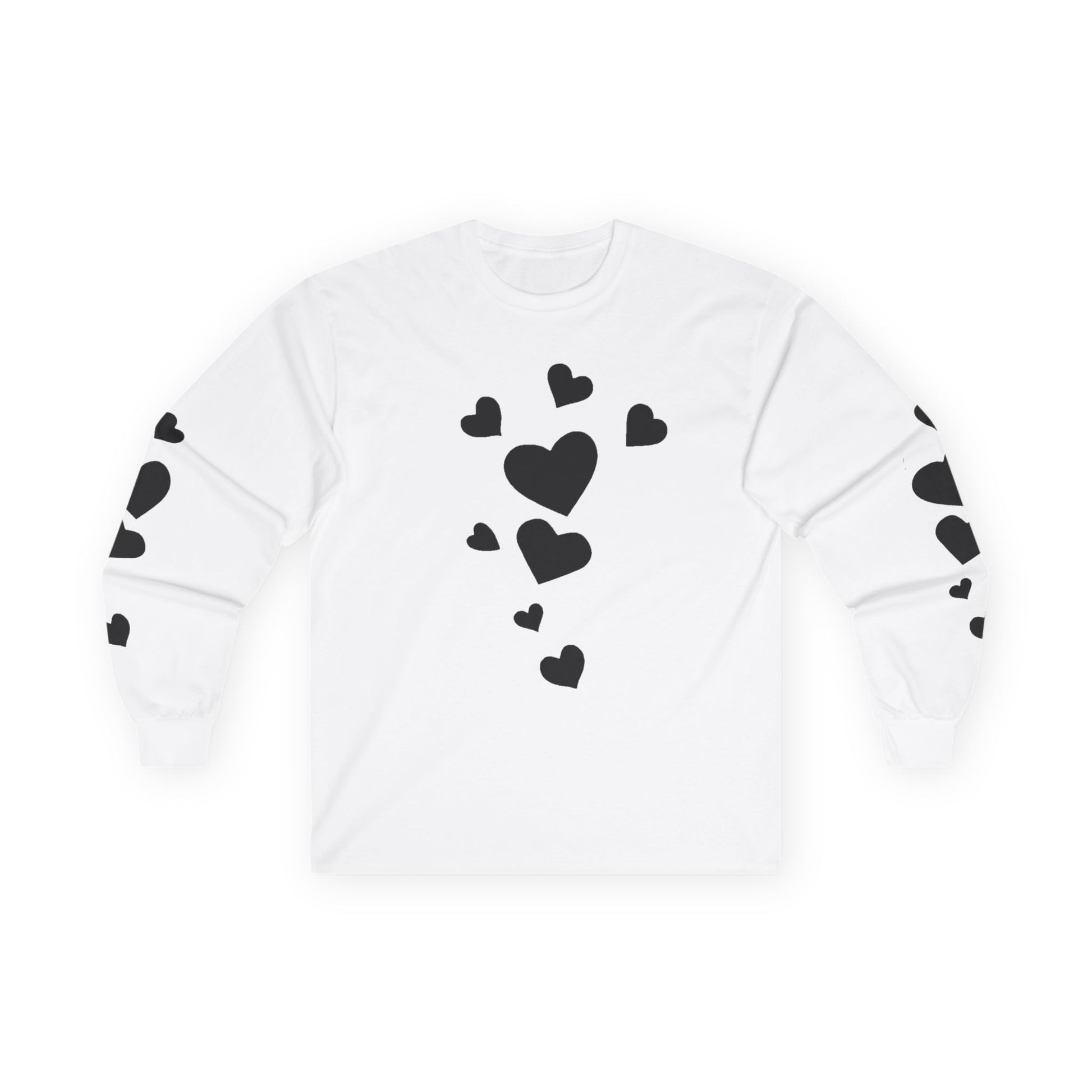 Hearts all over - Unisex Ultra Cotton Long Sleeve Tee