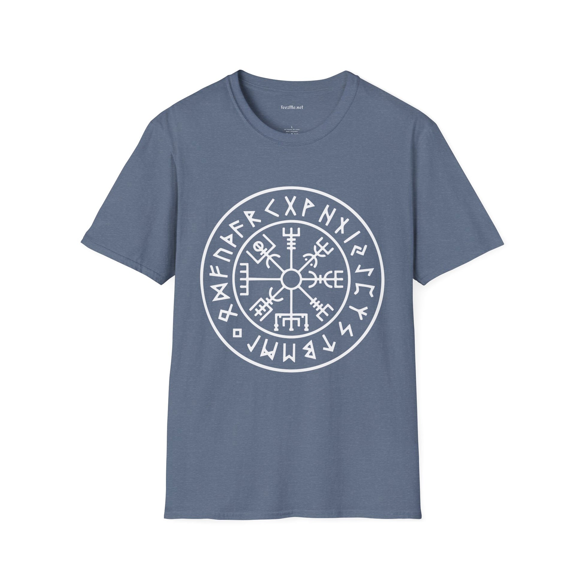 Viking Compass 01  Unisex Softstyle T-Shirt 100% Cotton