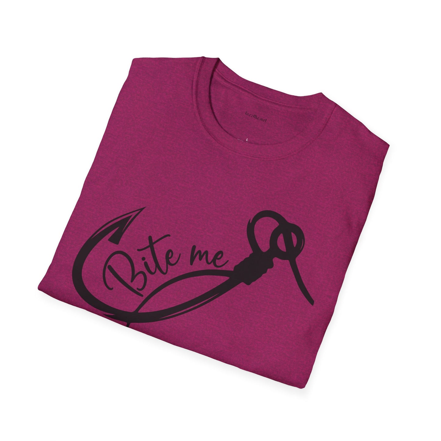 Bite Me  - Unisex Softstyle T-Shirt 100% Cotton Graphic