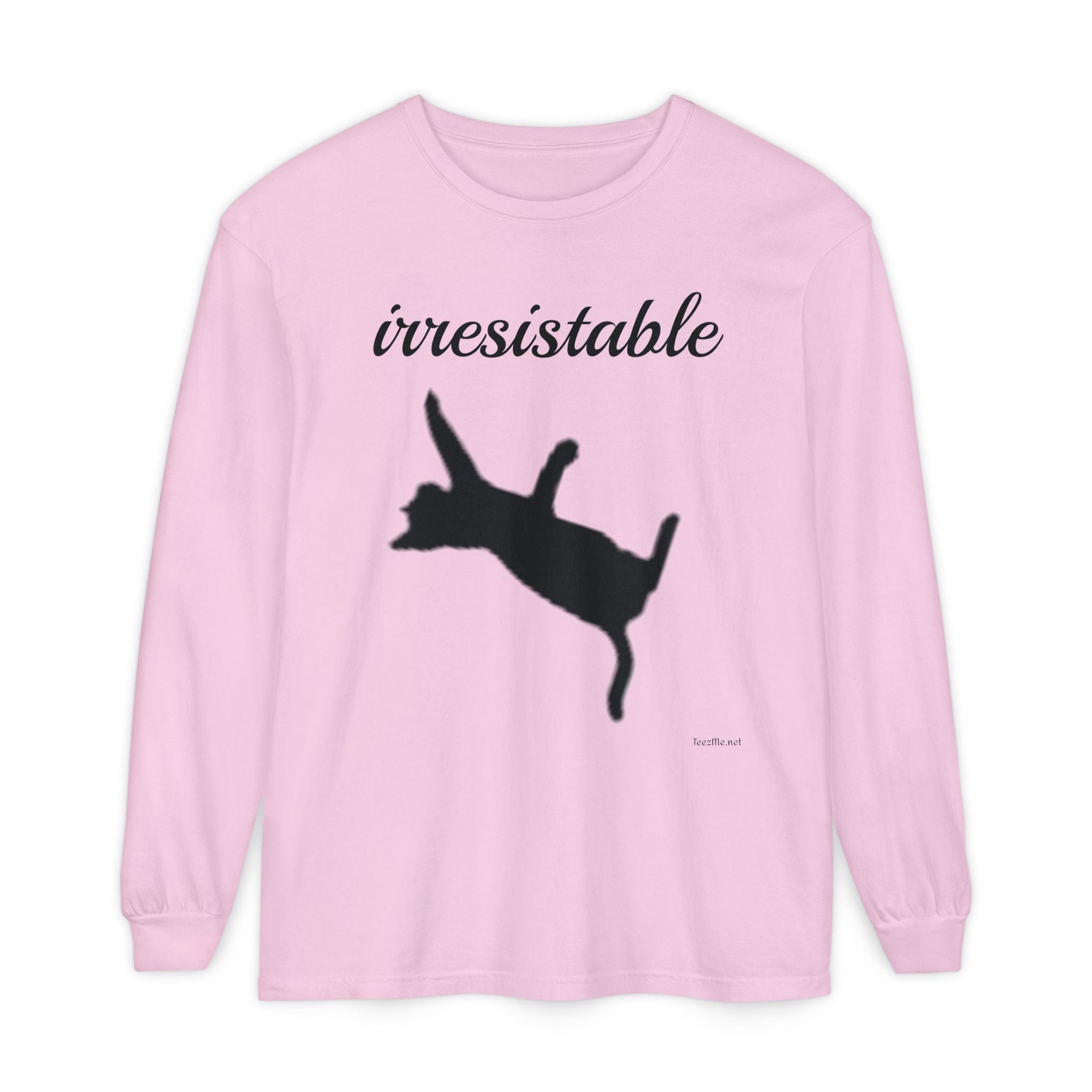 Irresistable - Unisex Garment-dyed Long Sleeve T-Shirt