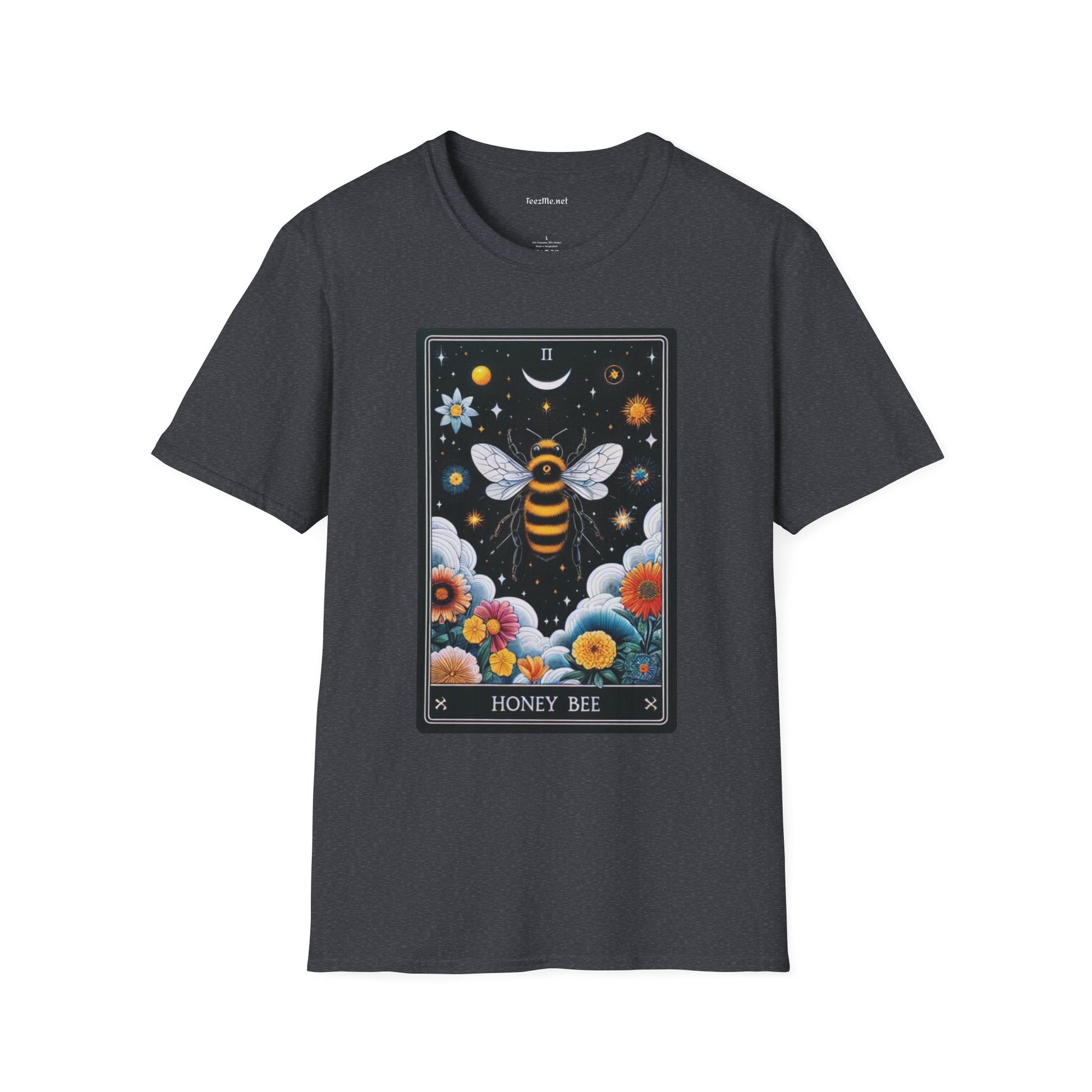 Honey Bee Tarot Unisex Soft Style T-Shirt 100% Cotton Graphic