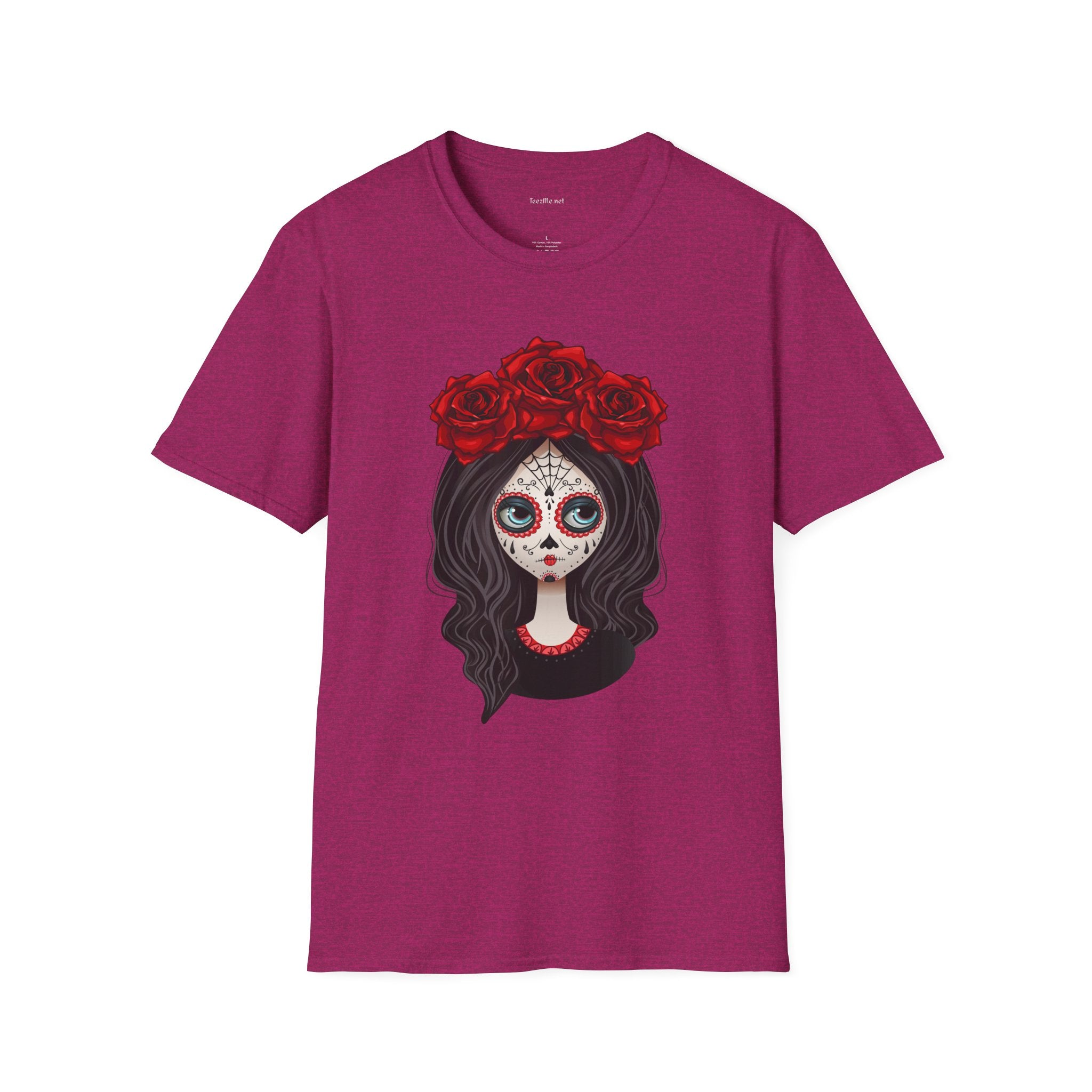 Zombie Girl - Unisex Softstyle T-Shirt 100% Cotton Graphic